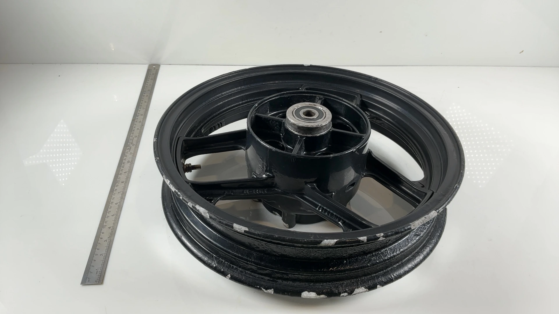 Kawasaki Ninja EX250F 250cc Rear Wheel Rim 1988-2007 OEM 41073-1366 - Image 4