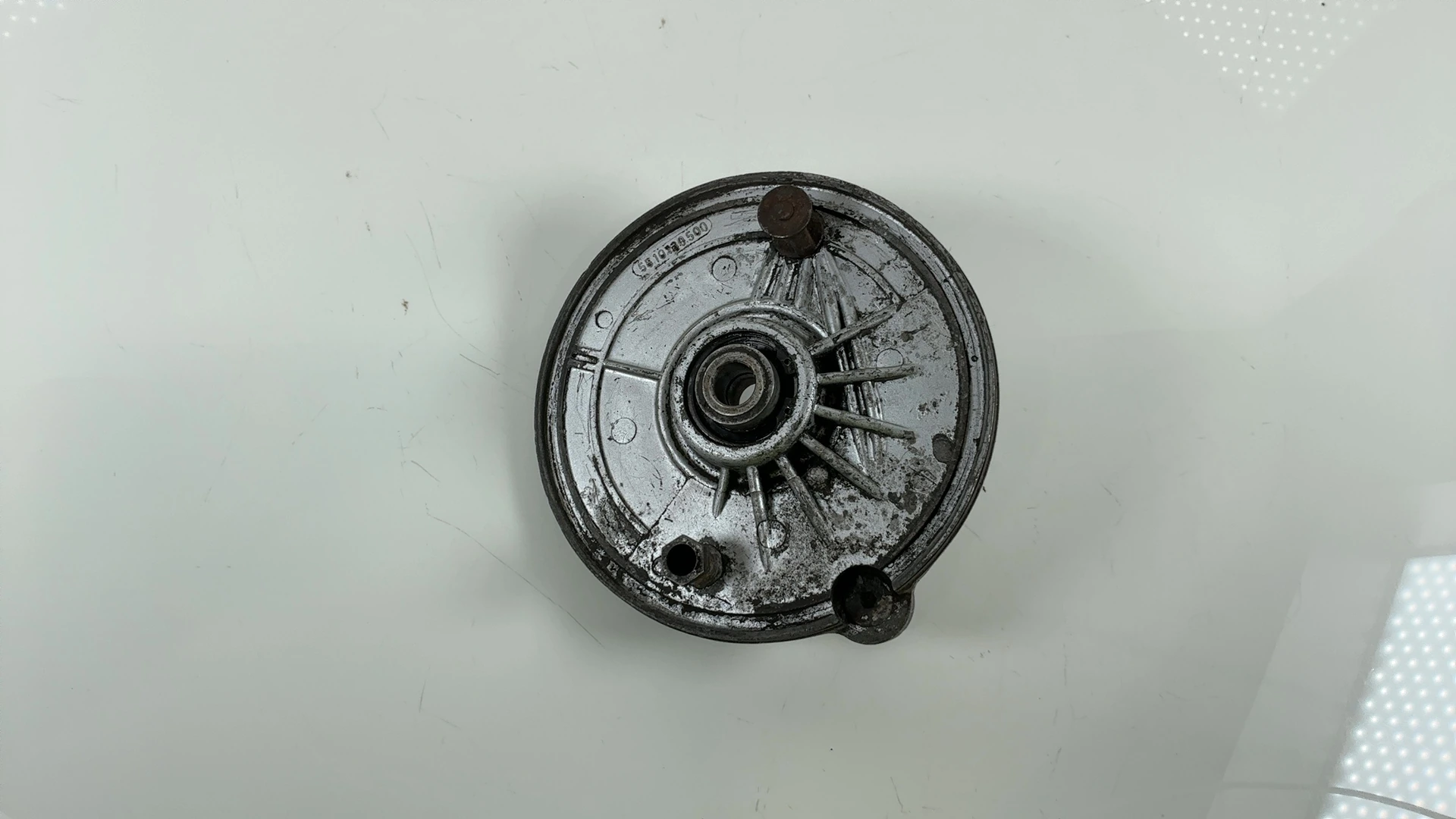 KTM 495 MC GS 495cc Rear Brake Plate 1981-1984 OEM 55101305000 - Image 3