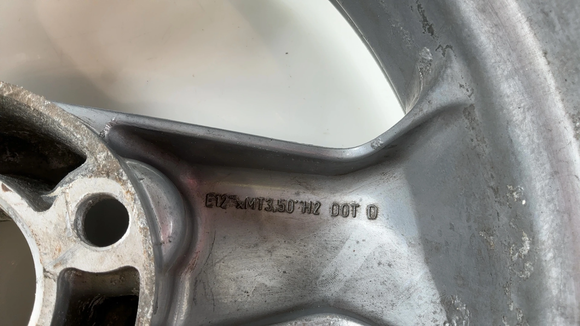 Peugeot Speedfight 1 2 50 Front Wheel Rim 1998 2008 OEM 761844B2 E12xMT3.50H2 - Image 7