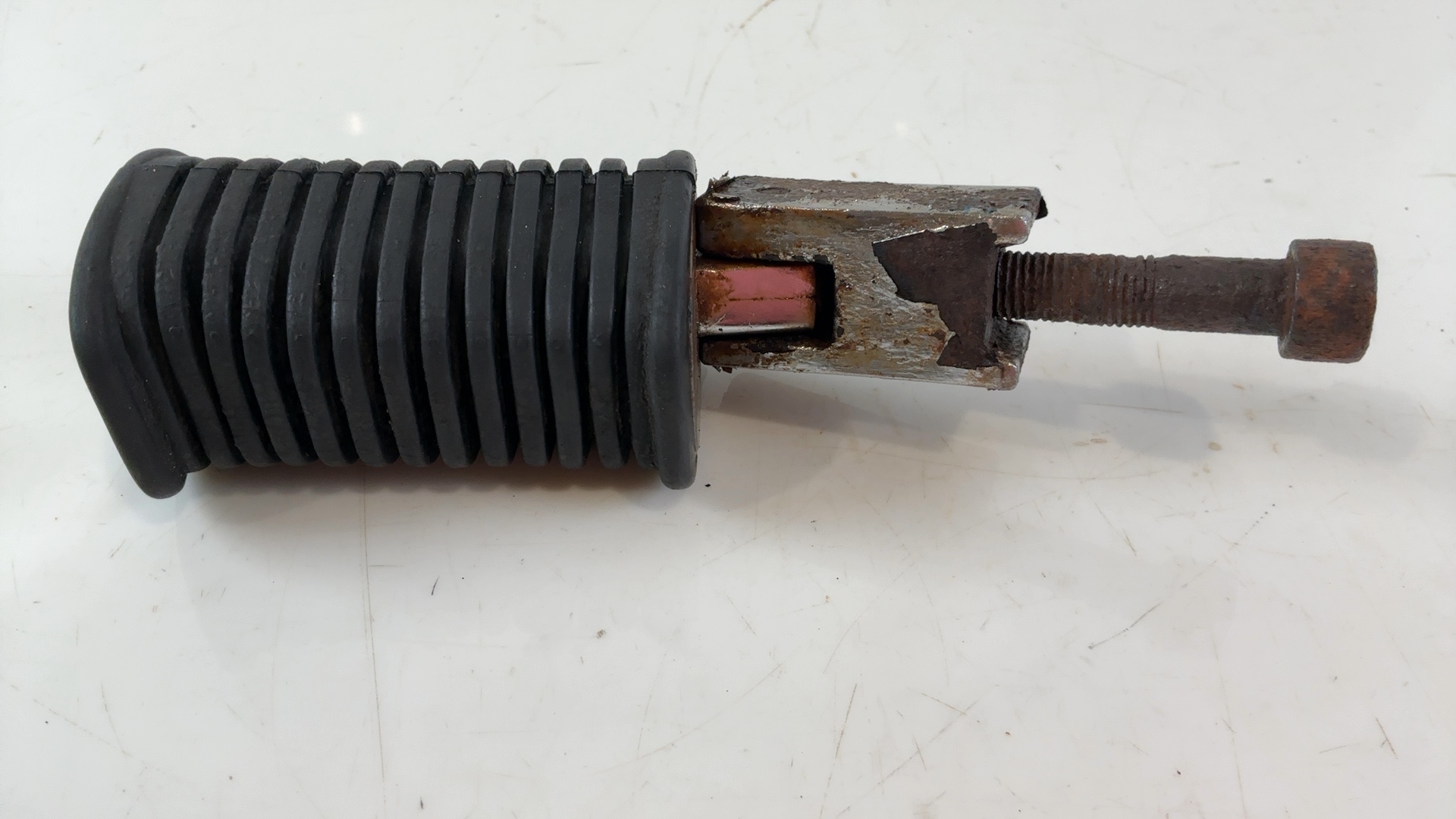 Suzuki Savage LS650 650 Rear Right Passenger Foot Peg 2000 2001 OEM 43600-24B00 - Image 6