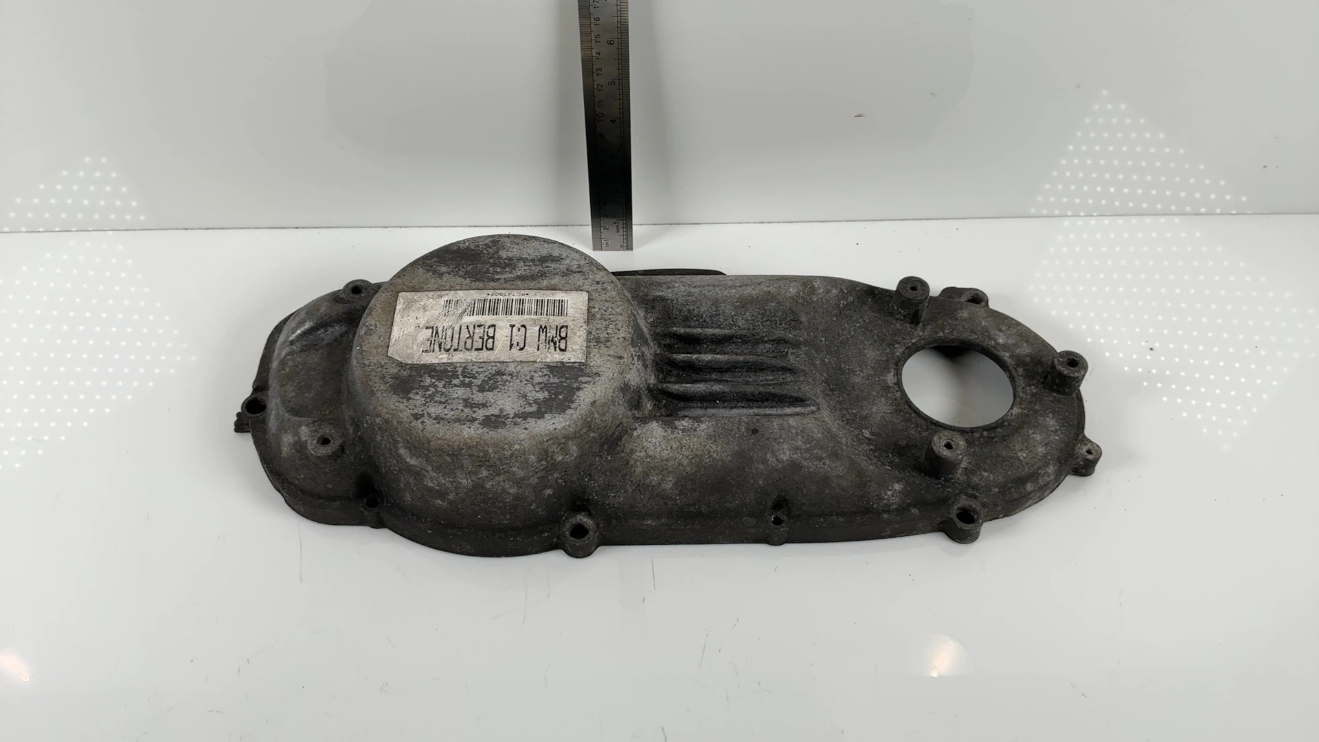 BMW C1 200 176cc Inner Left Variator Engine Cover 2000 2001 OEM 11117652073 - Image 8