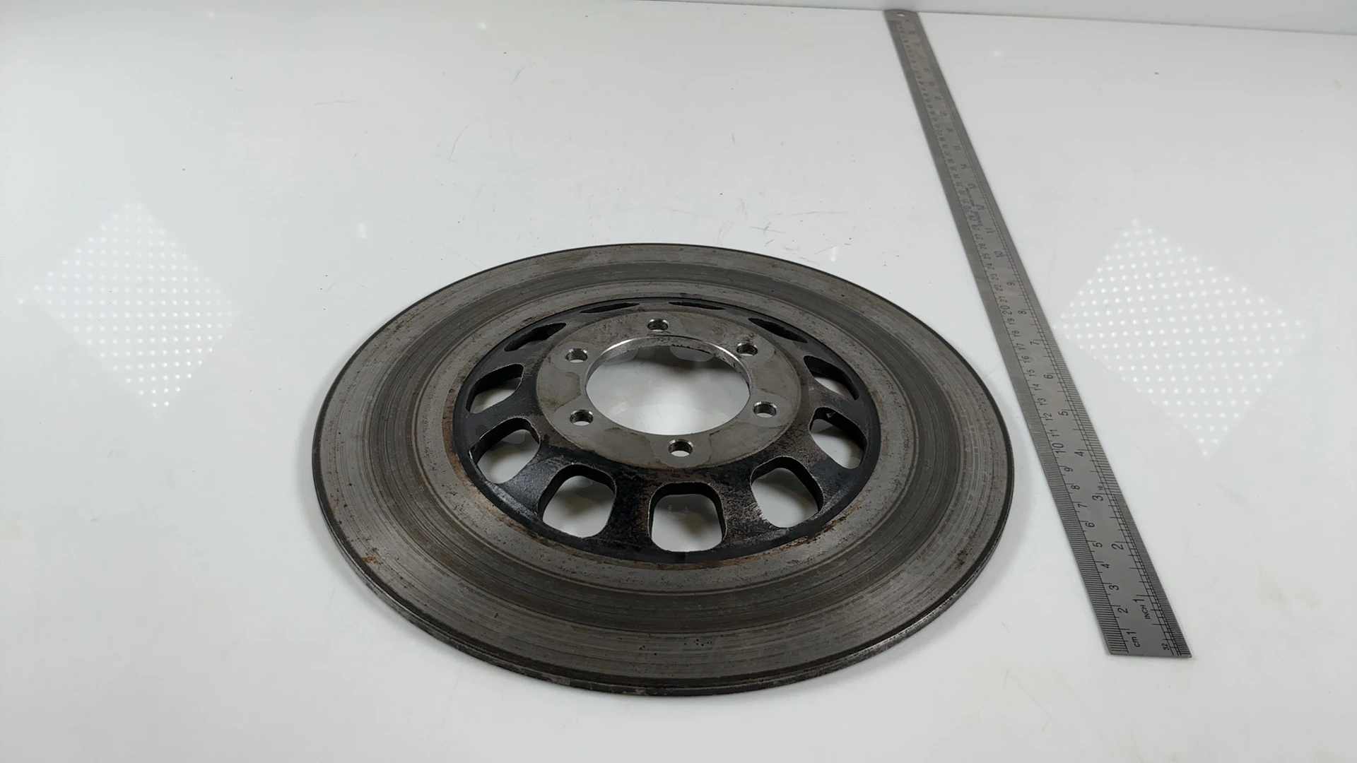 Yamaha XS500 XS 500 500cc Rear Brake Rotor Disc 1977-1979 OEM 1J3-25831-50-00 - Image 3