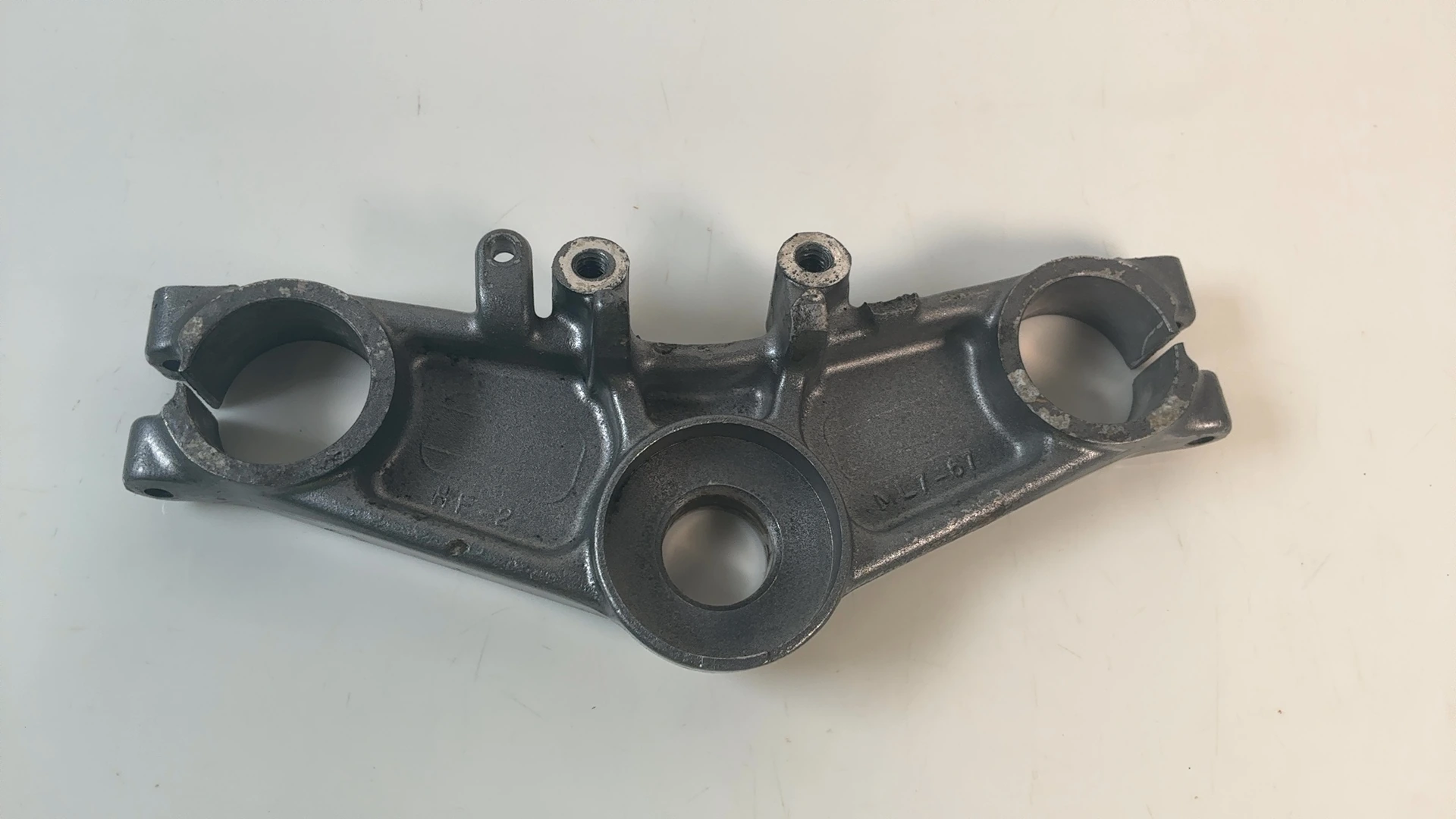Honda VFR400R NC21 400cc Upper Fork Bridge Triple Yoke 1986-87 OEM 53300-ML7-000 - Image 2