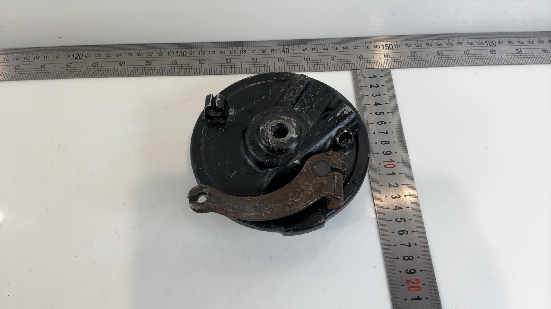 Honda XL185 XL125S XR200 185cc Front Brake Plate Panel 1979-1984 45010-437-000ZA - Image 4