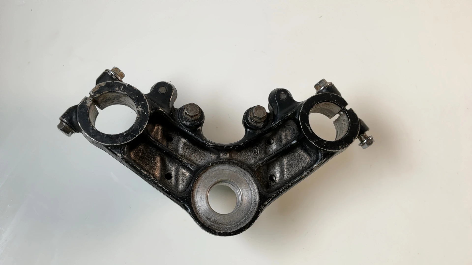 Honda CG125 CG 125 Upper Fork Bridge Triple Clamp 1976-1978 OEM 53231-397-000 - Image 1