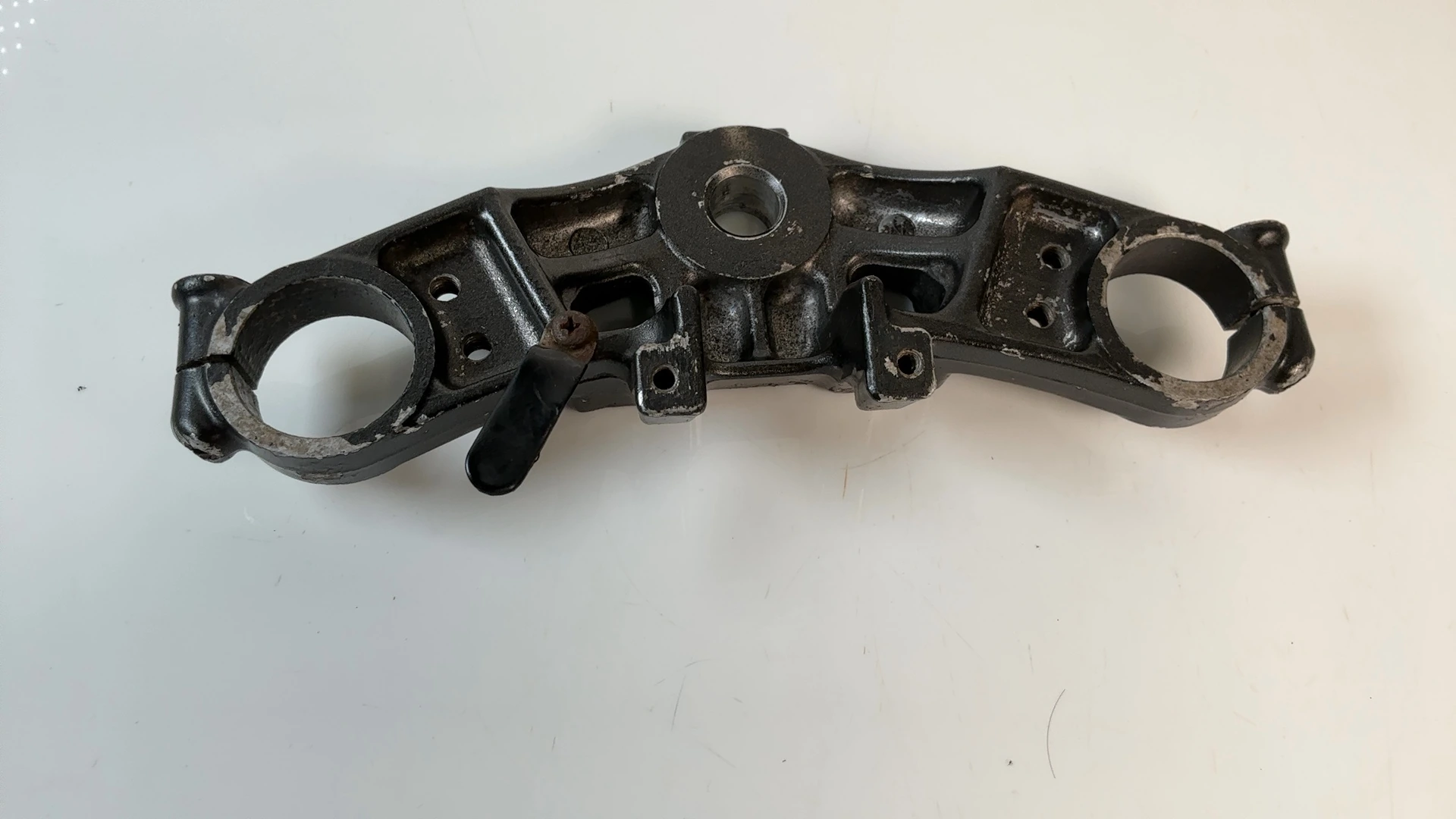 Kawasaki Ninja 750R ZX750F 750cc Upper Triple Tree Clamp 1987-89 OEM 44039-1144 - Image 3