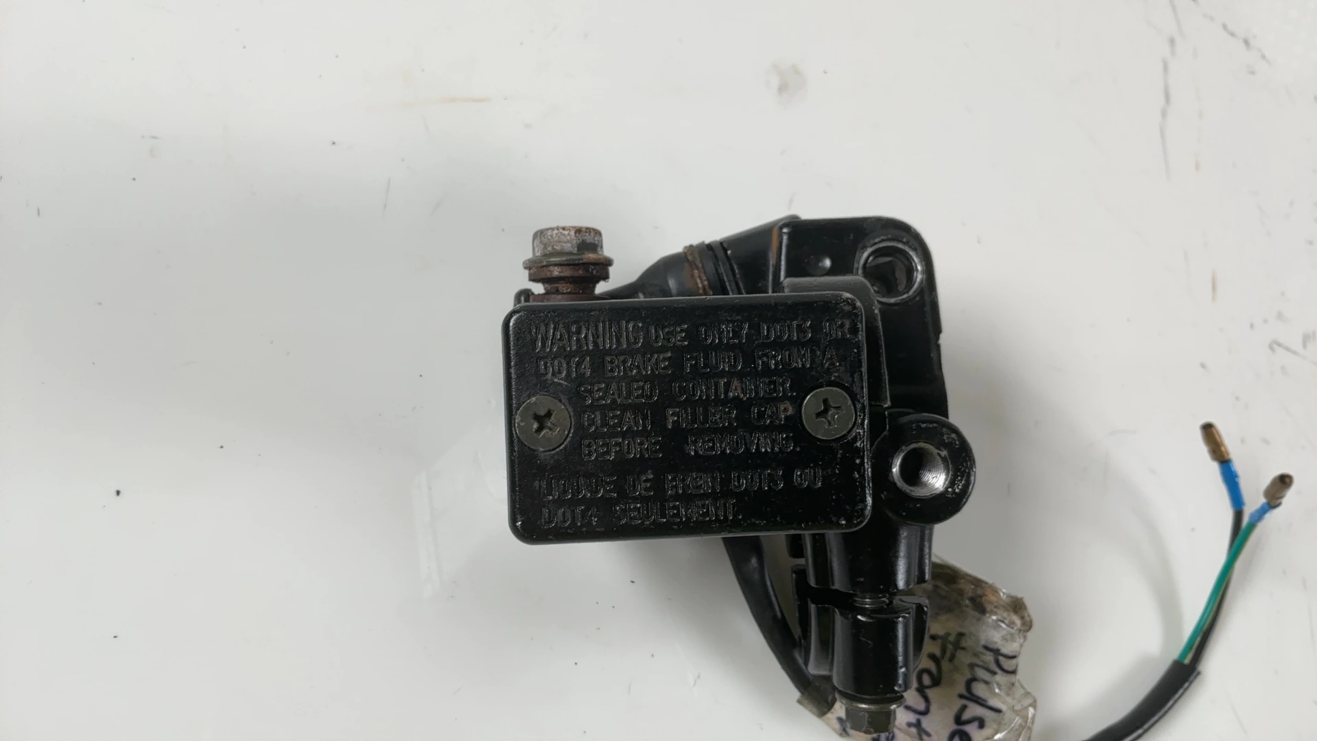 Pulse Scout 50cc Front Brake Master Cylinder 2011 2014 OEM AU-JB - Image 7