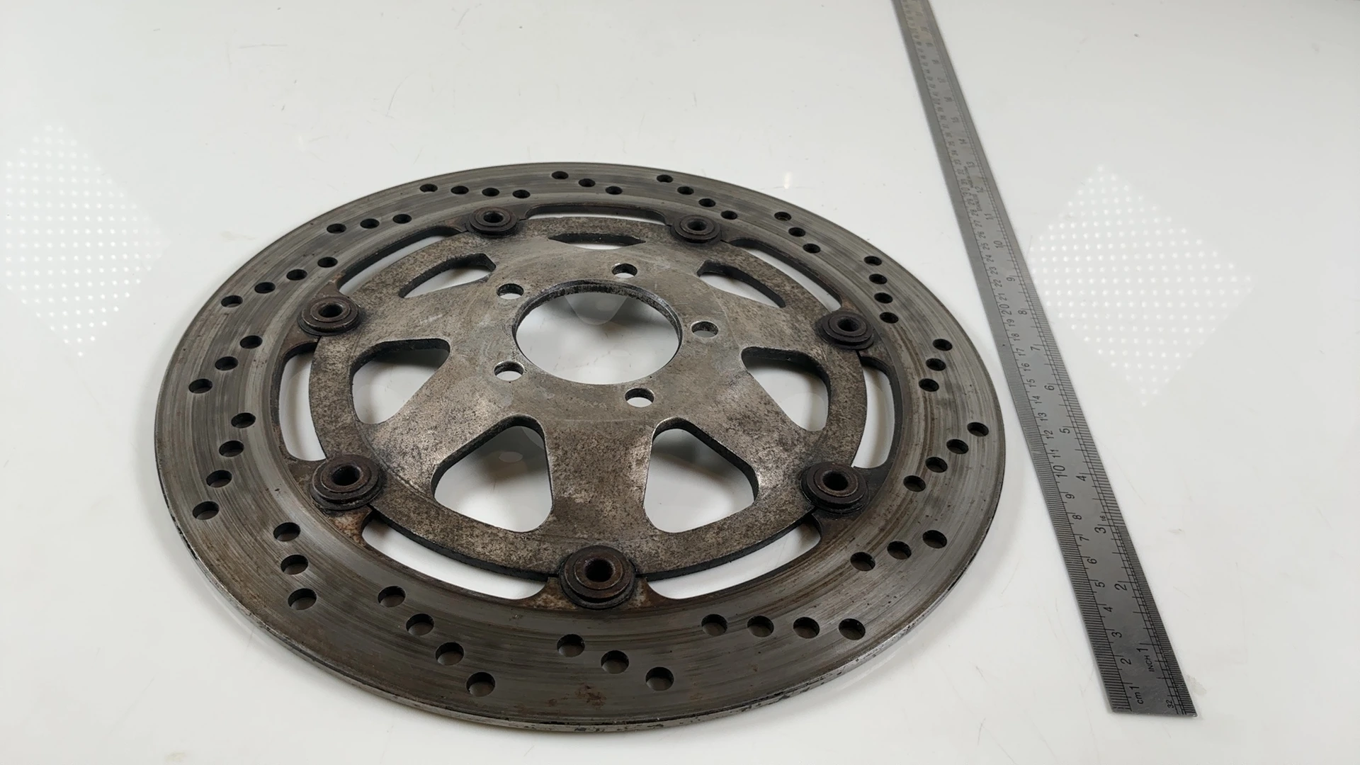 Suzuki GSXR 750 GR71G 750cc Front Brake Disc Rotor 1986 1987 OEM 59210-27A00 - Image 3