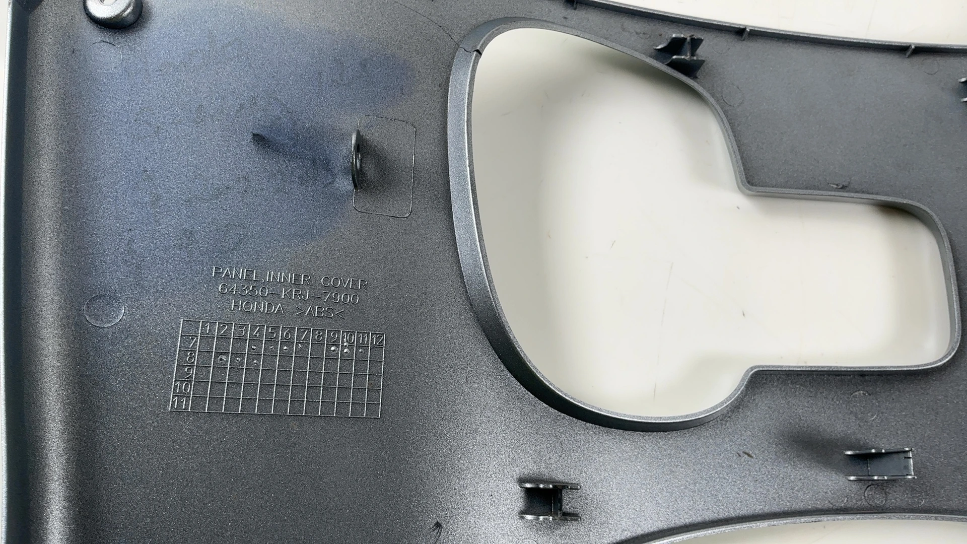 Honda S-Wing FES 125 150 Scooter Panel Inner Cover 2007-2013 OEM 64350-KRJ-7900 - Image 6