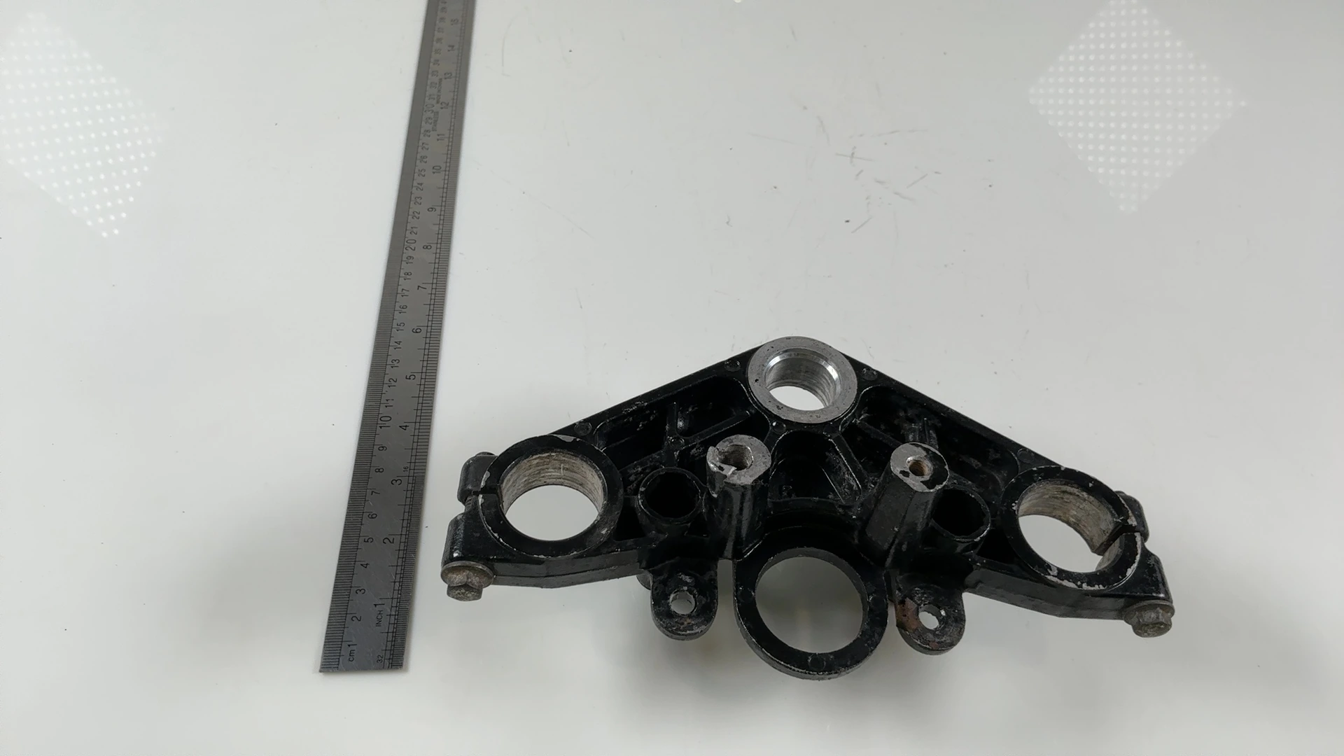 Yamaha YBR 125 YBR125 125cc Upper Fork Bridge Yoke 2005-2009 OEM 5VL-F3435-00-33 - Image 4