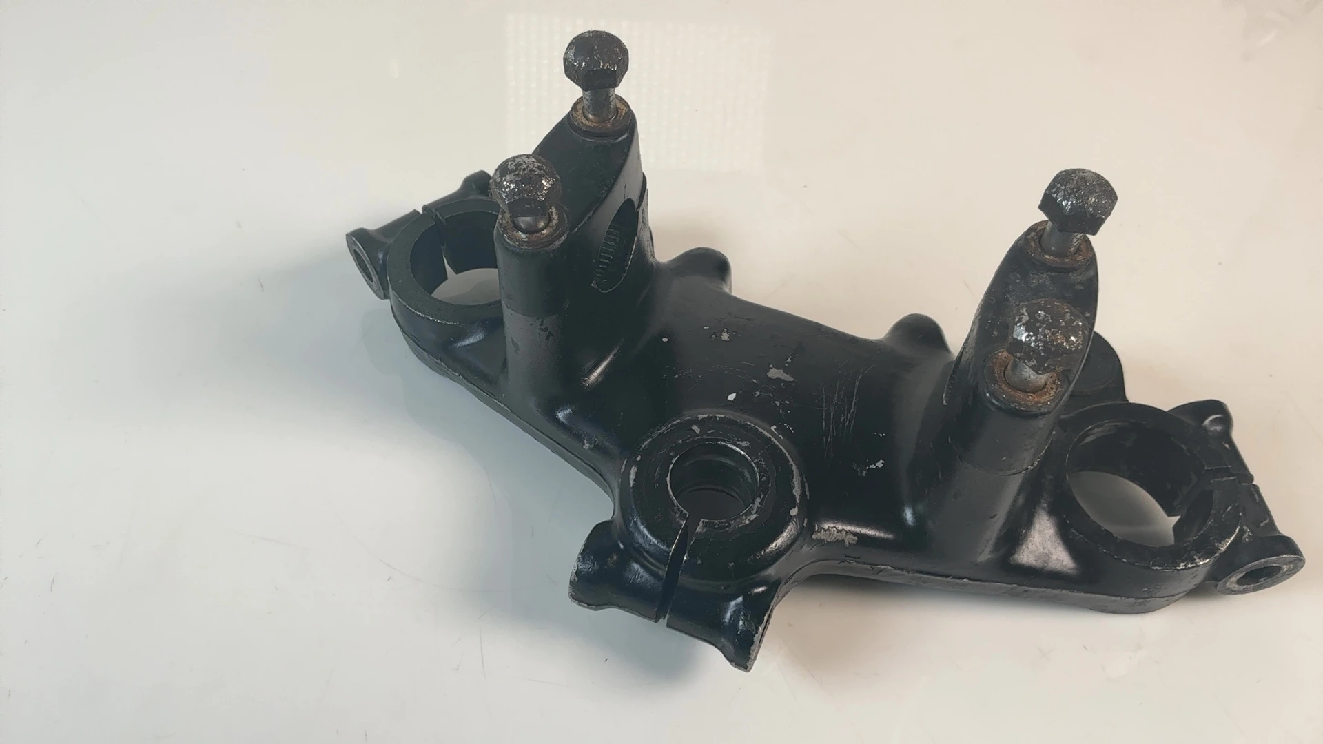 Suzuki GSX400E GK53C 400cc Upper Fork Bridge Yoke 1981-1985 OEM 51311-44100-291 - Image 6