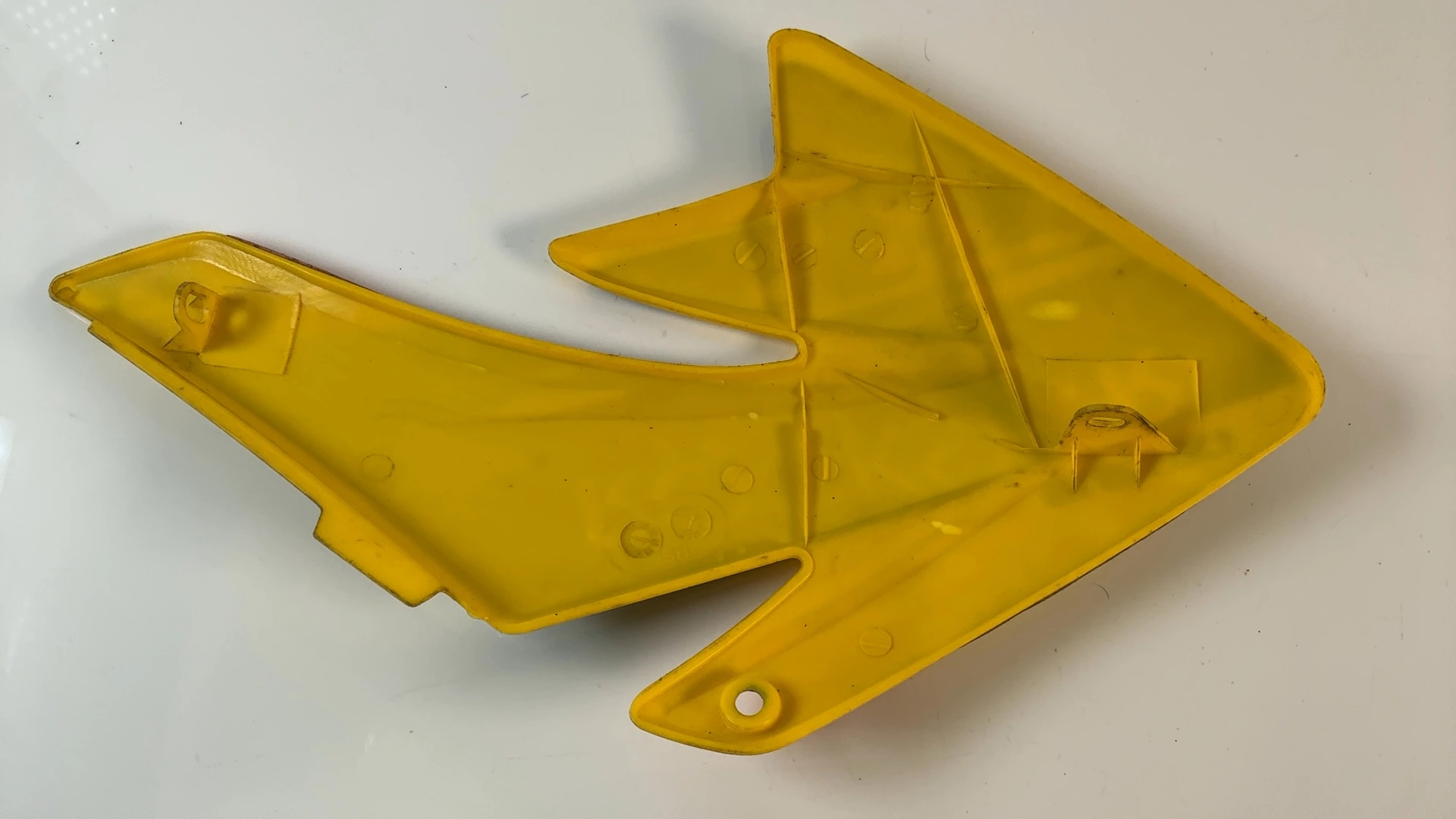Suzuki Pit Bike CRF70 70cc Radiator Shroud Fairing Right Side Yellow Rockstar - Image 2