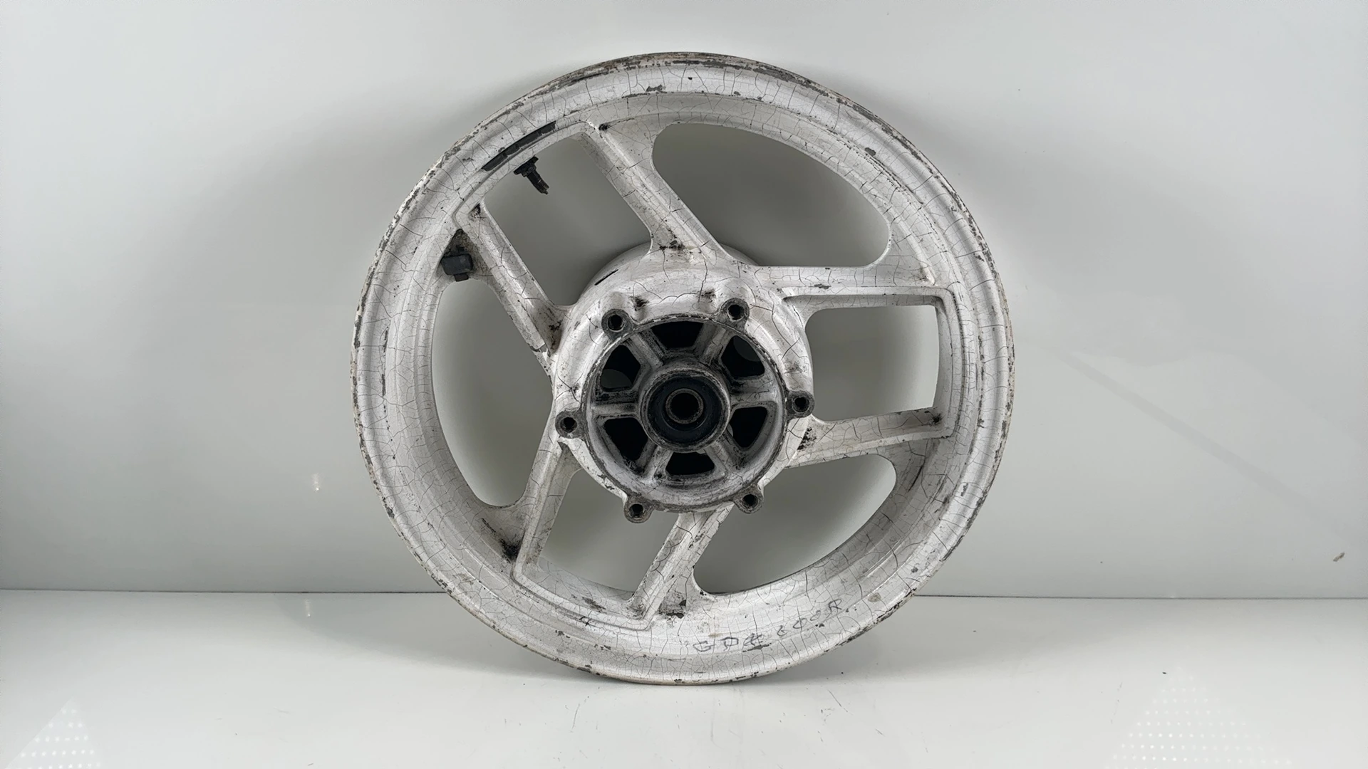 Kawasaki Ninja 600R ZX600C 600cc Rear Wheel Rim 1988 1989 OEM 41073-1322 - Image 2