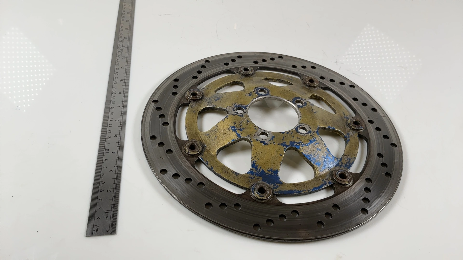 Suzuki GSX-R1100 GU74 1100 Front Brake Disc Rotor 1986-1988 OEM 59210-06B01 - Image 4