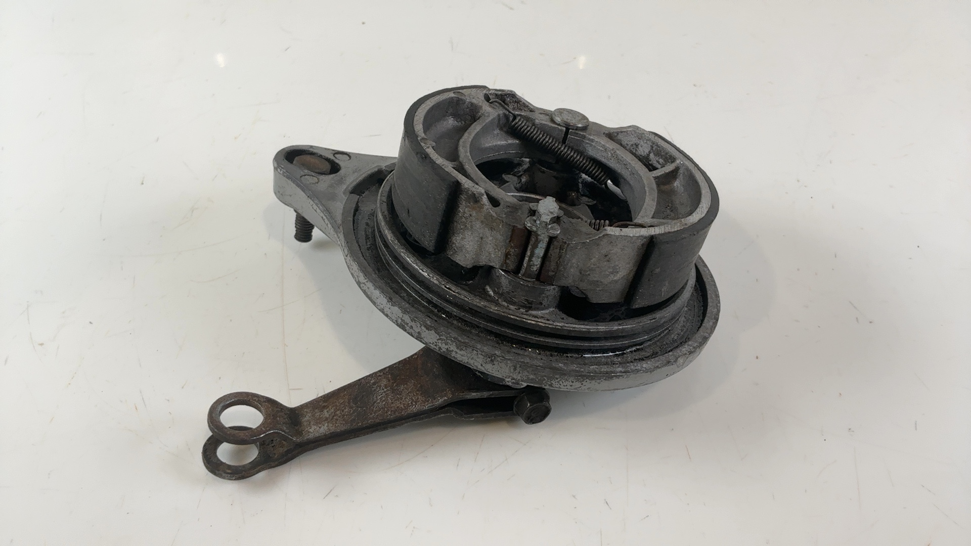 Honda XL125 XL 125cc Rear Brake Plate Panel 1974-1985 OEM 43100-365-670 - Image 3