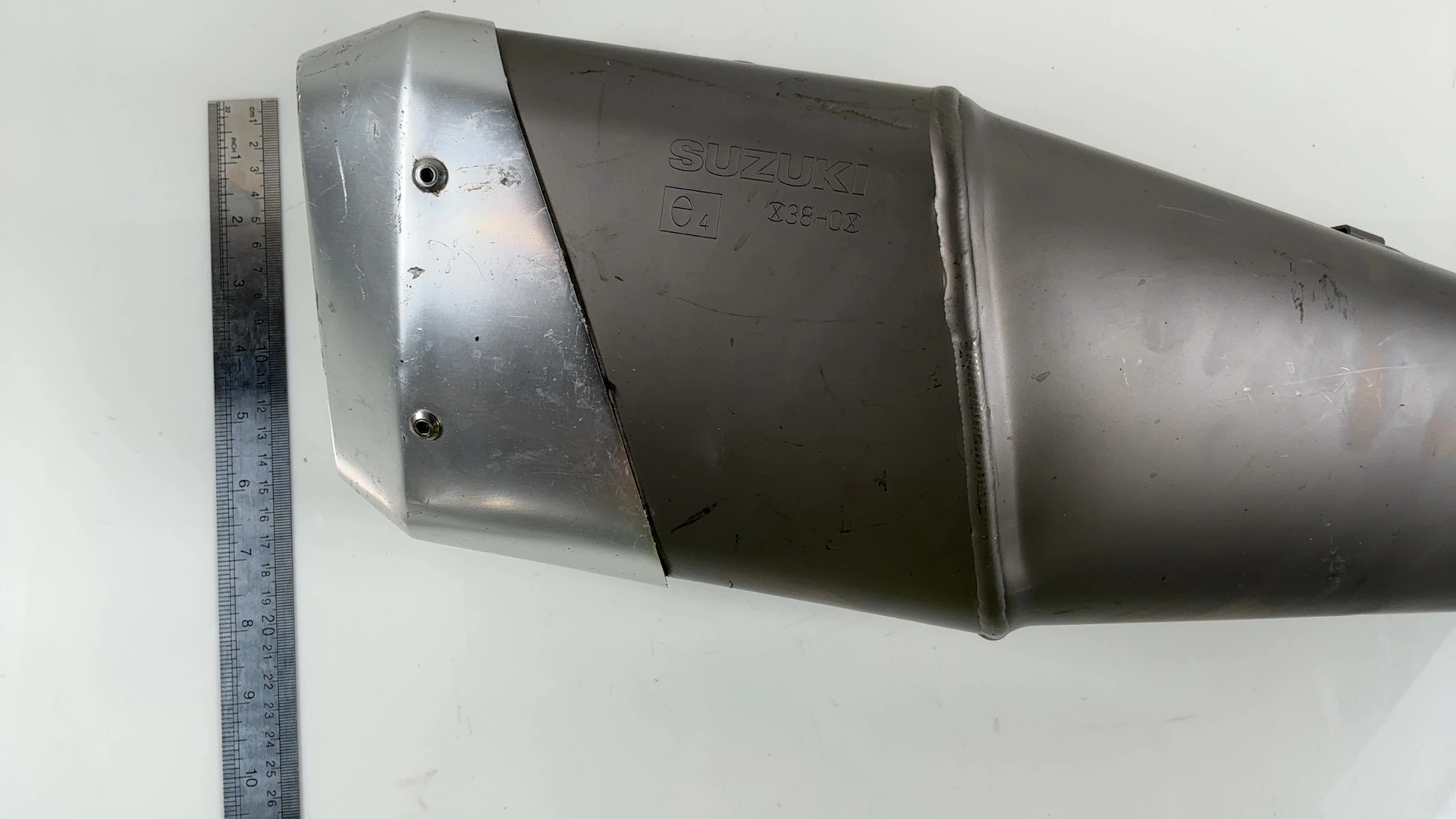 Suzuki GSXR750 GSX-R 750 750cc Exhaust Muffler 2008-2010 OEM 14310-38H00 38H0 - Image 5