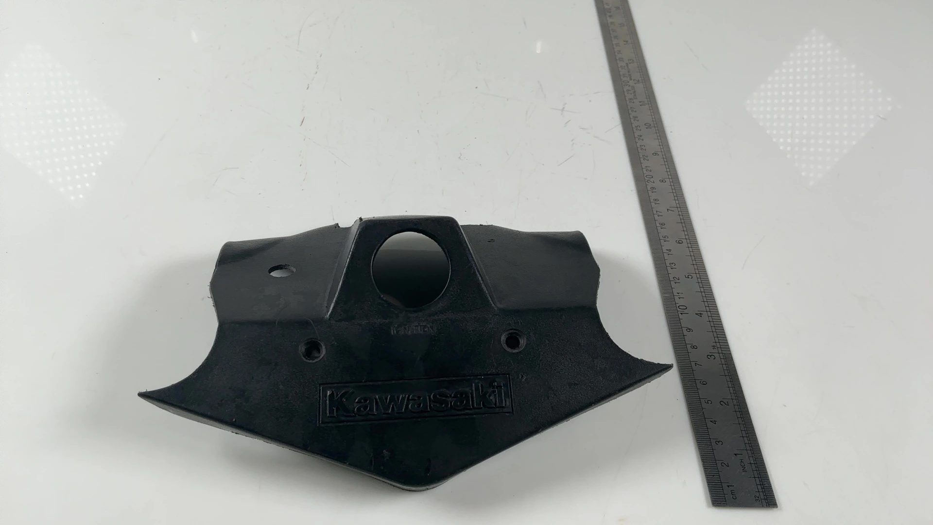 Kawasaki Ninja GPZ900R ZX900A 900cc Ignition Key Cover 1984-1989 OEM 14025-1830 - Image 3