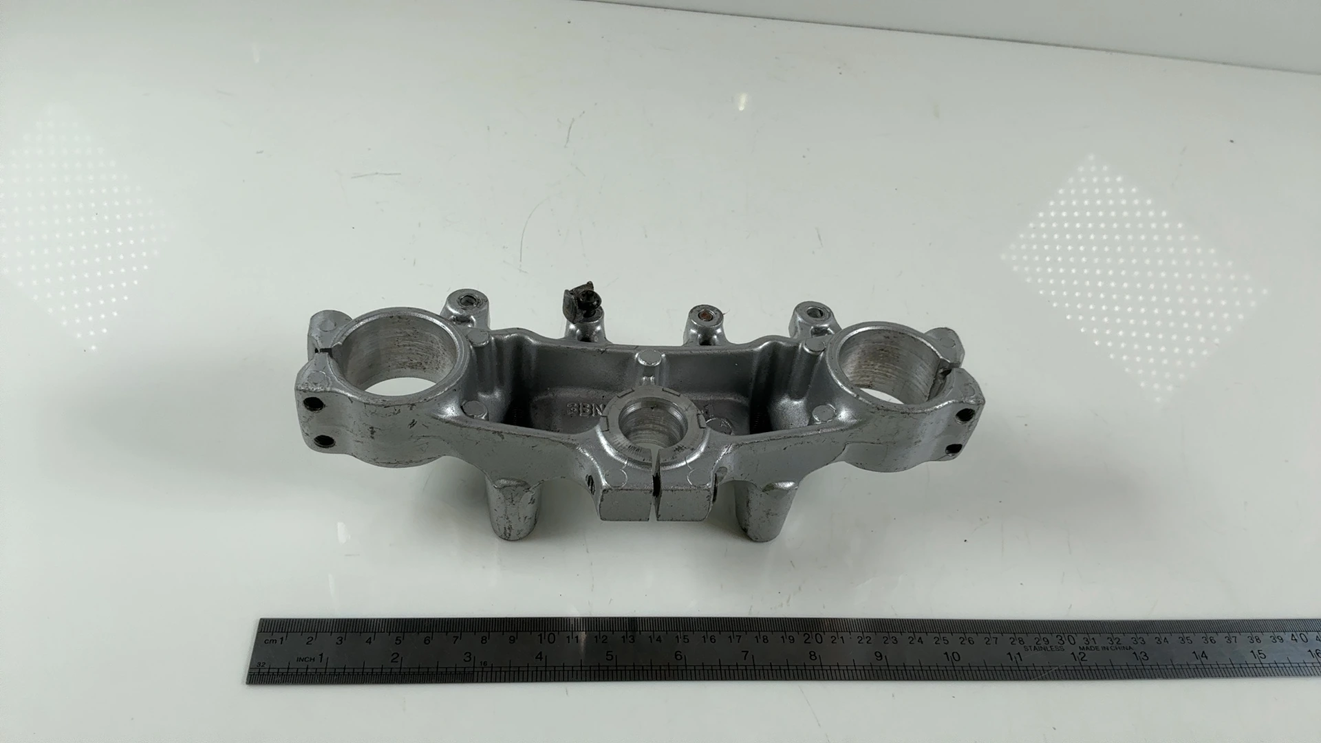 Yamaha DT125R 4BL 125cc Upper Fork Bridge Yoke 1991-1998 OEM 3BN-23435-00-35 - Image 5