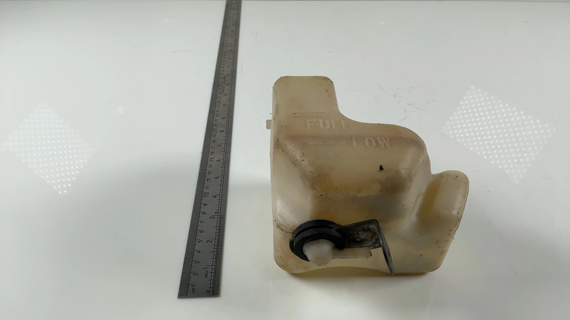 Kawasaki AR125 AR125A 125cc Coolant Reservoir Tank 1983-1988 OEM 43078-1010 - Image 4