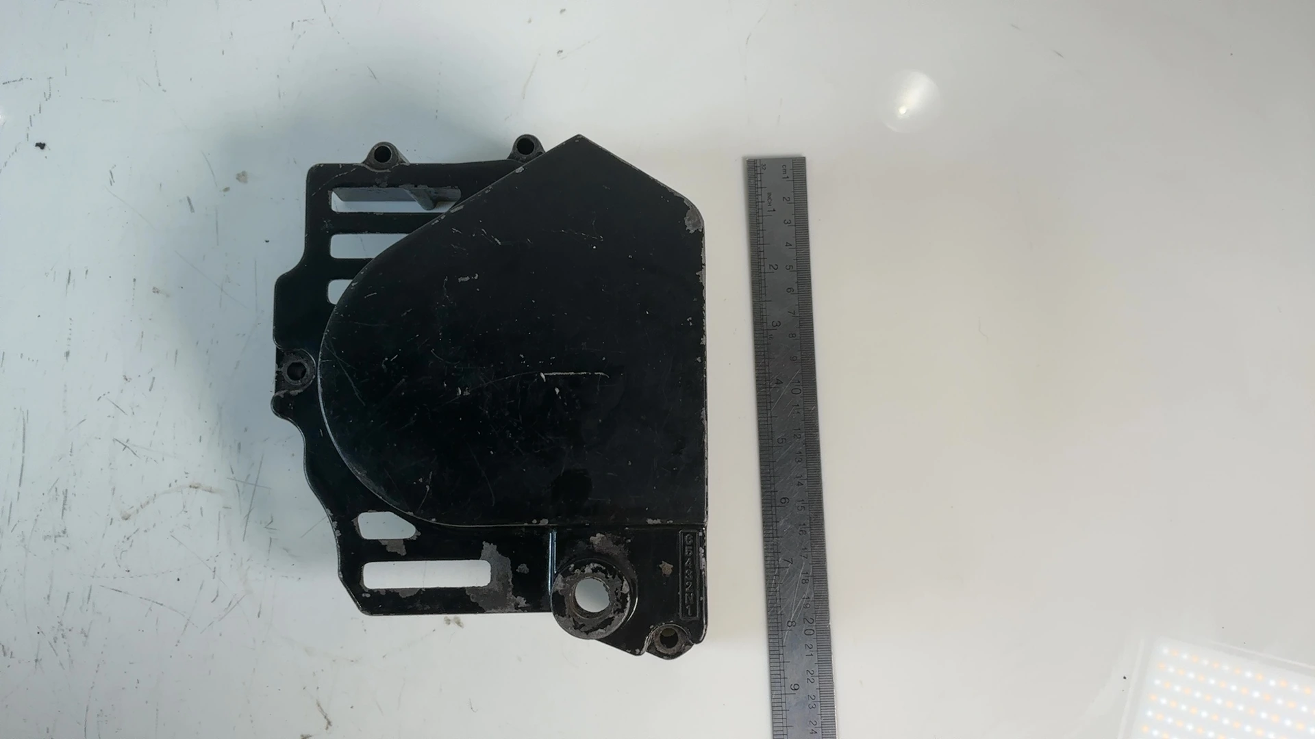 Kawasaki Ninja 600R ZX600A 600cc Engine Sprocket Cover 1985-1997 OEM 14026-1134 - Image 9
