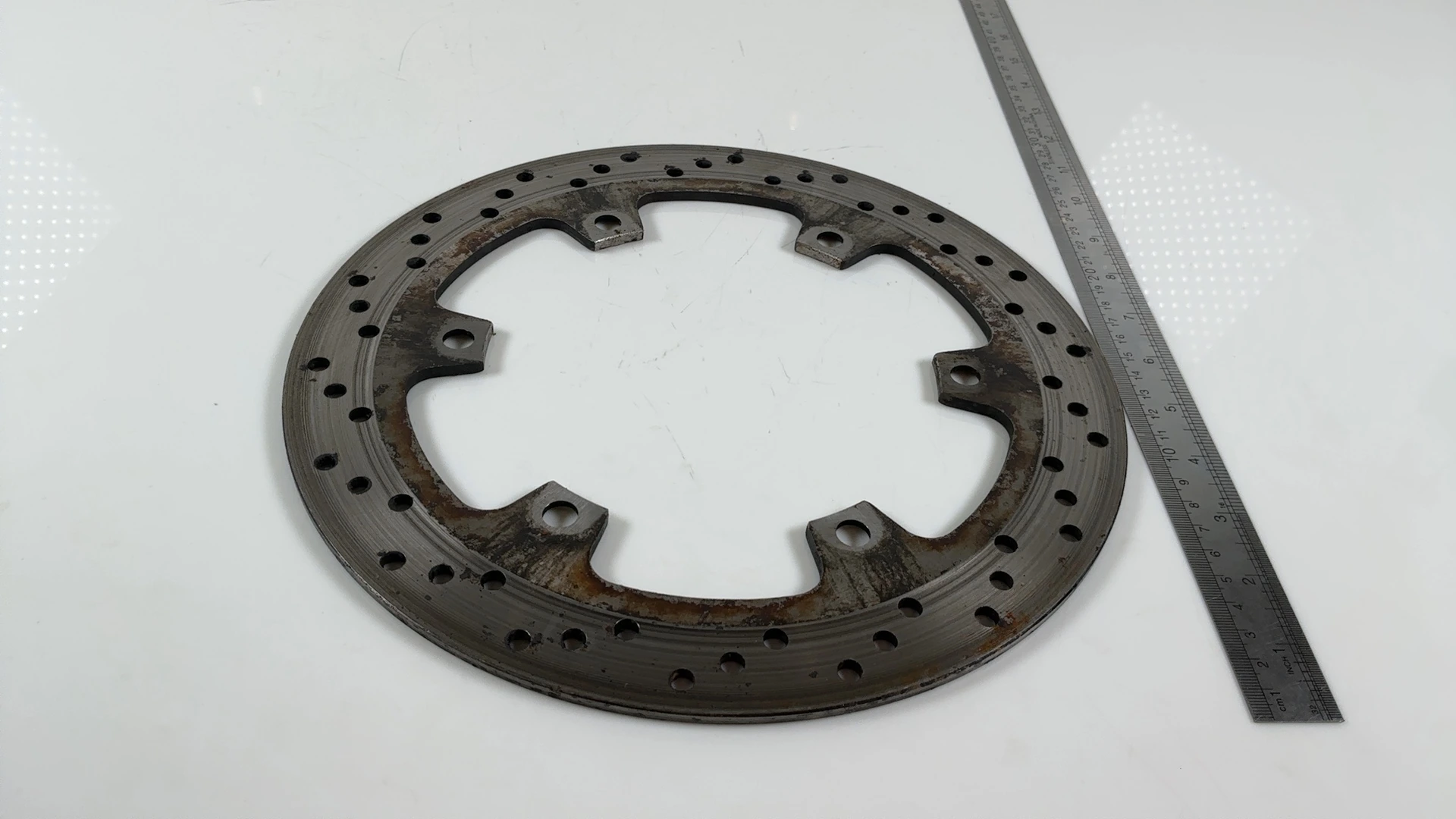Moto Guzzi Norge 1200 GT 1200cc Rear Brake Disc Rotor 2013 2014 OEM 85227R - Image 3