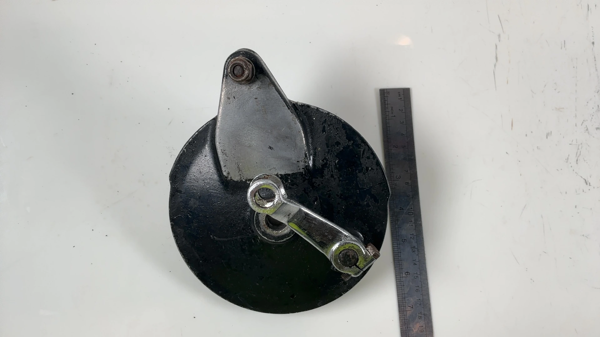 Yamaha YBR125 YBR 125 CC Rear Brake Drum Shoe Plate 2005-13 OEM 5VL-F5321-01-33 - Image 3