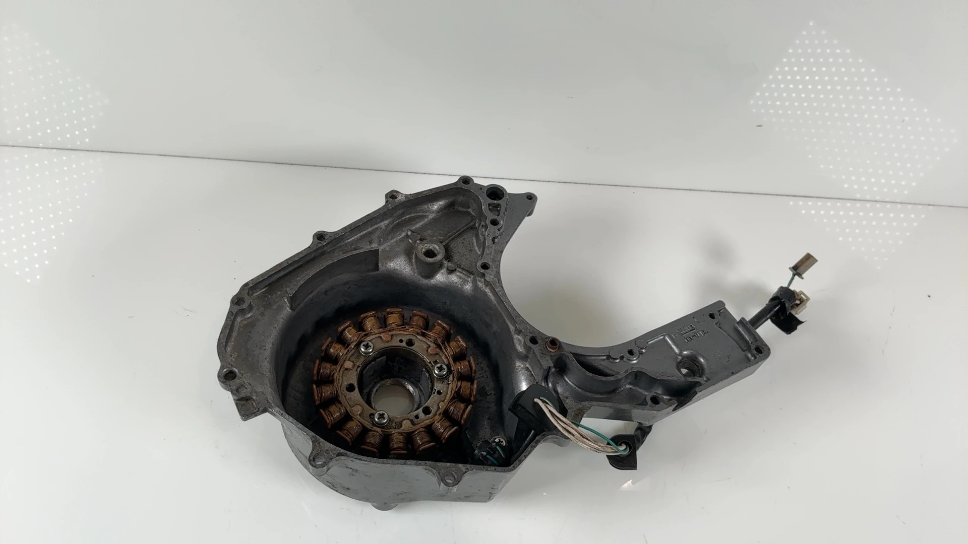 Yamaha TDM850 XTZ750 Magneto Stator Engine Cover 1989-2001 OEM 3VD-15411-00 - Image 4