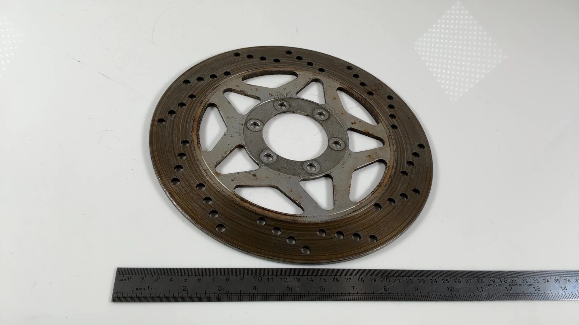 Yamaha TZR125 2RK 125cc Front Brake Disc Rotor 1987 1990 OEM 2TV-25831-01 - Image 5