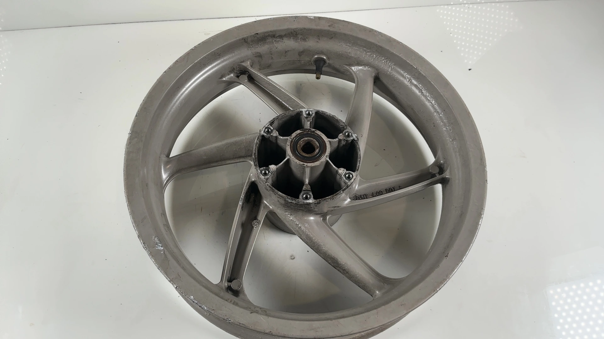 Cagiva Mito Evolution N3 125cc Rear Wheel Rim 1994-2008 OEM 800091794 - Image 9