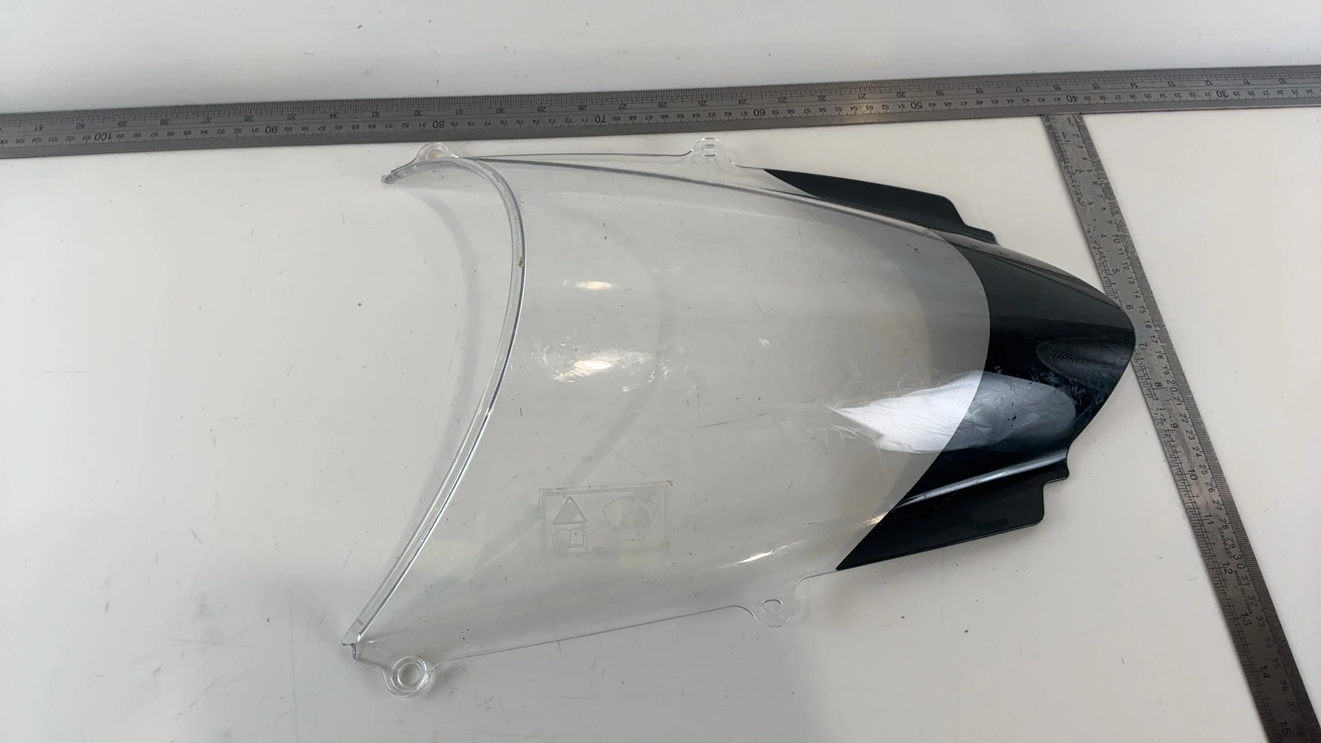 Triumph Daytona 675 675R 675cc Windshield 2013-2017 OEM T2307713 - Image 3