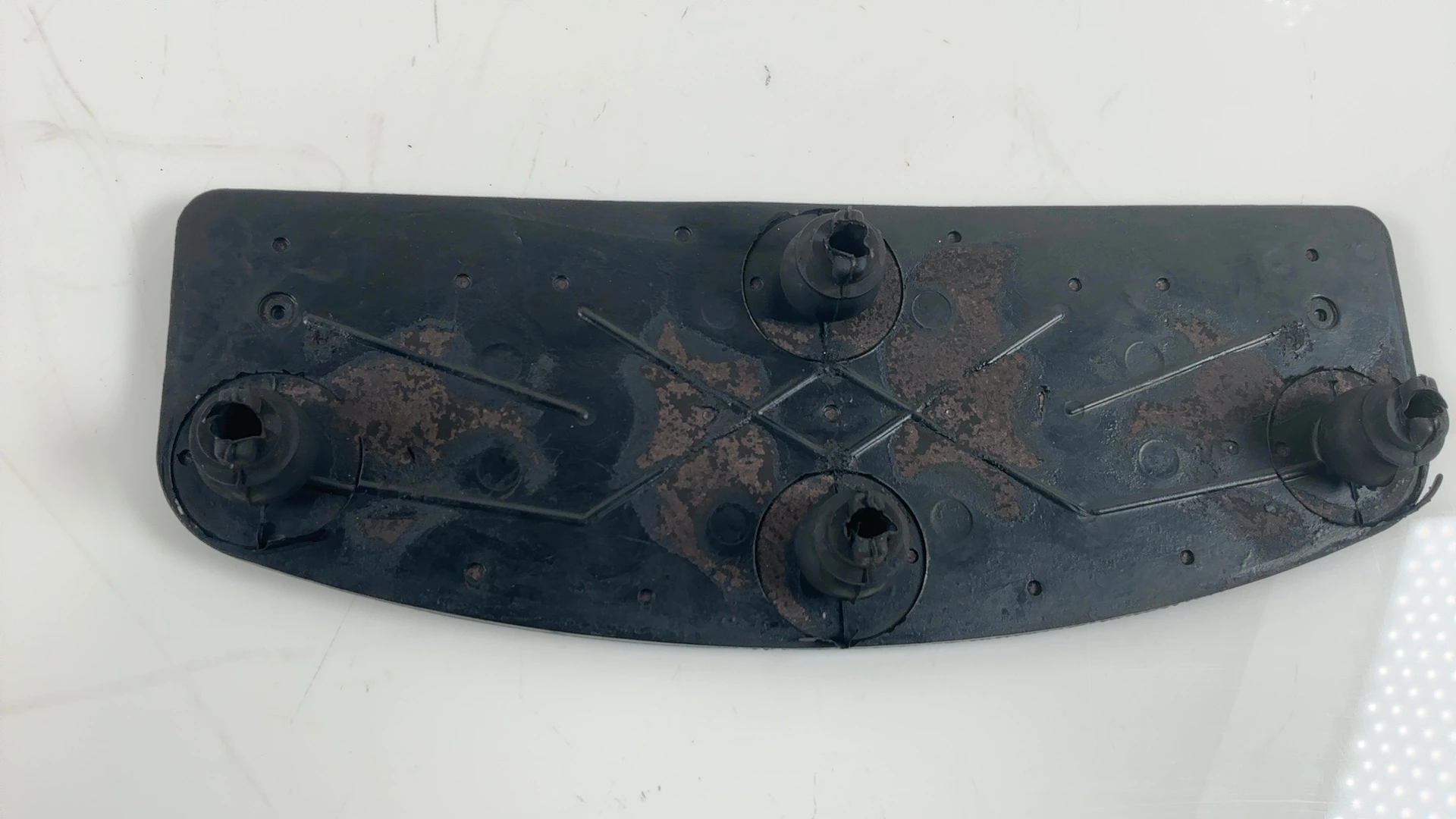 Harley Road King FLHR 1450 1584 Driver Footboard Pad Rubber 1999-2008 50614-91A - Image 6