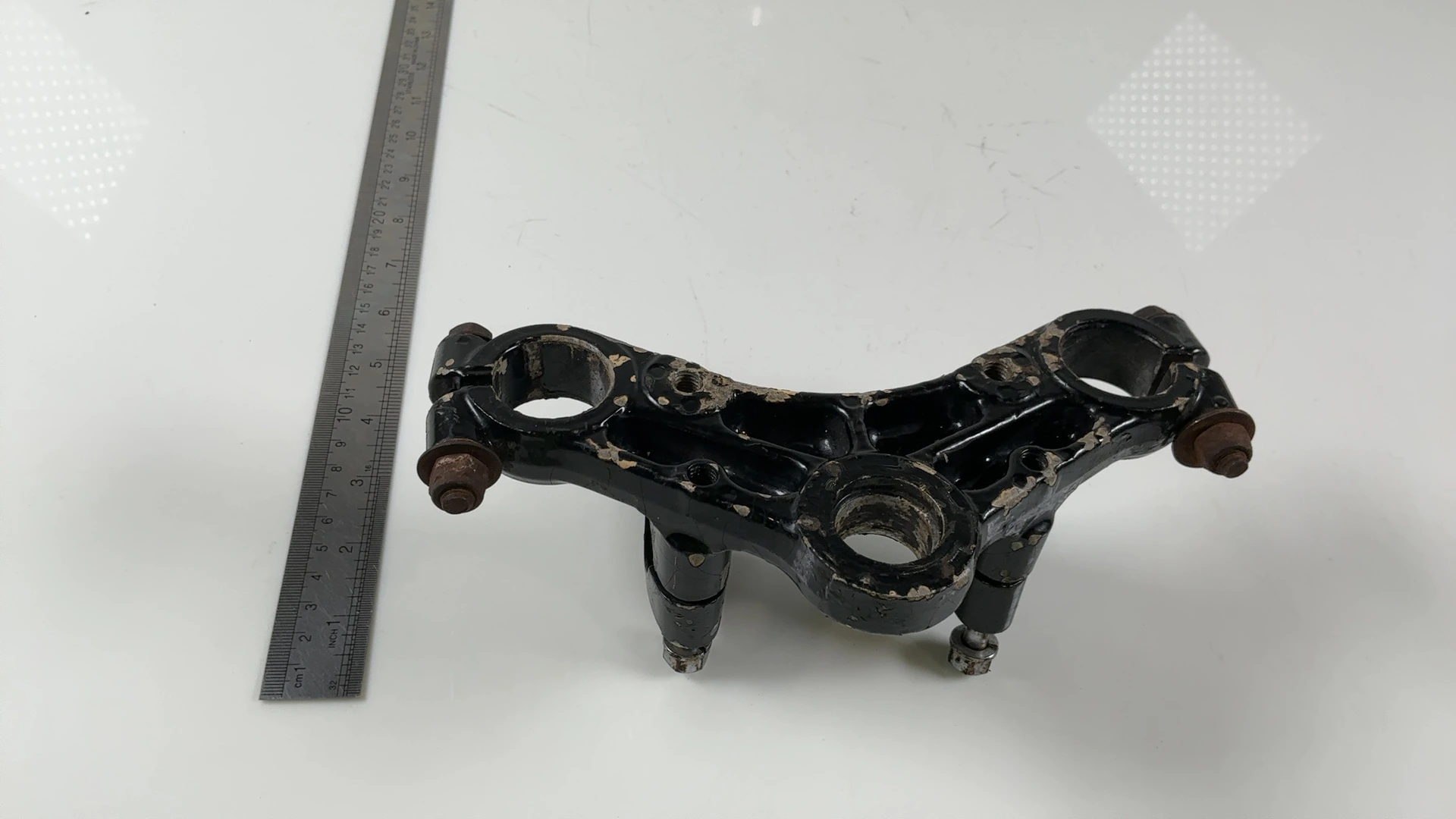 Yamaha RX100 36L 100CC Upper Fork Bridge Yoke 1985-1996 OEM 36L-F3435-00 - Image 4