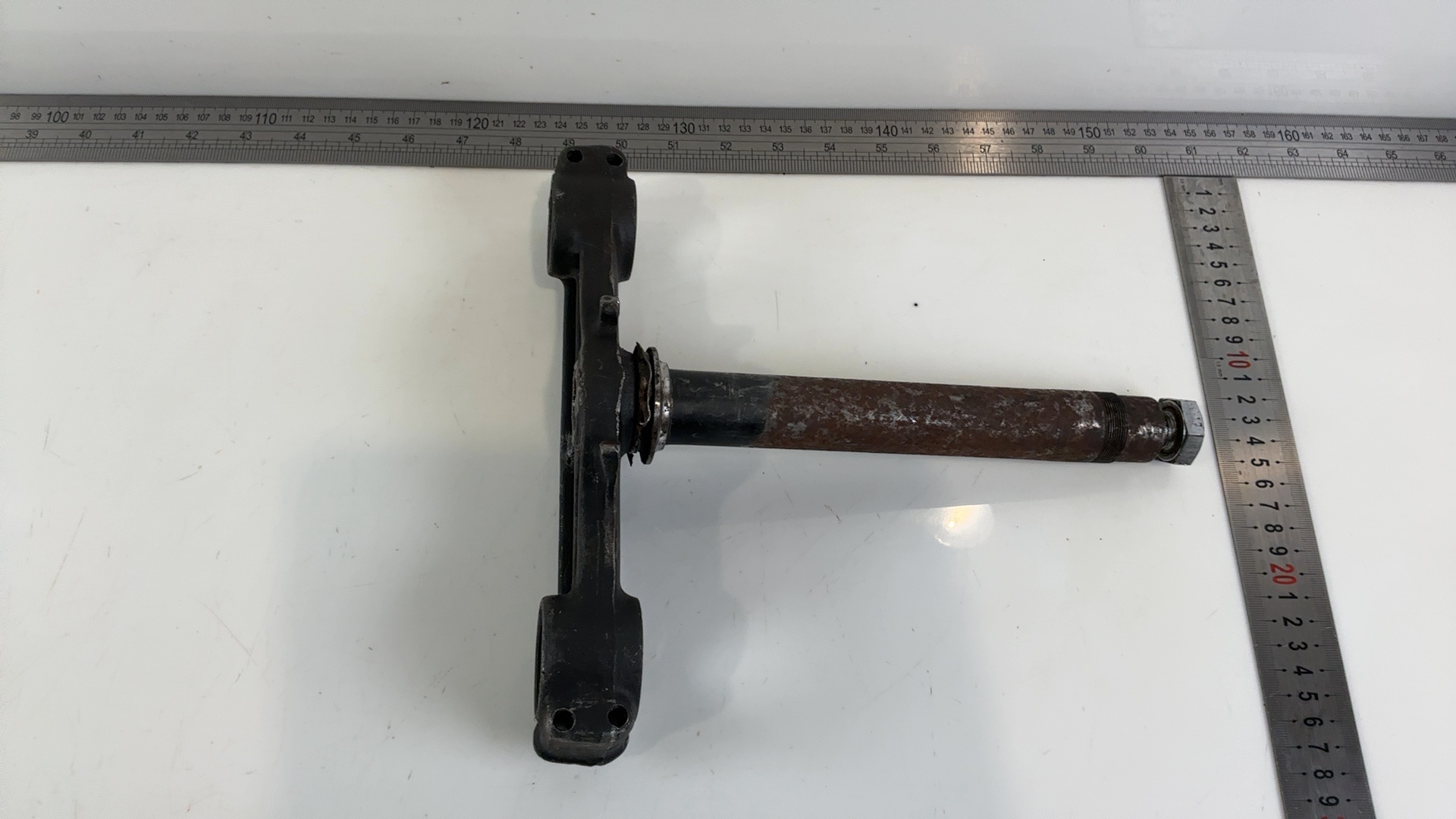 Kawasaki KZ650 Custom F1 650 Lower Fork Bridge 1980 OEM 44037-1025 - Image 4