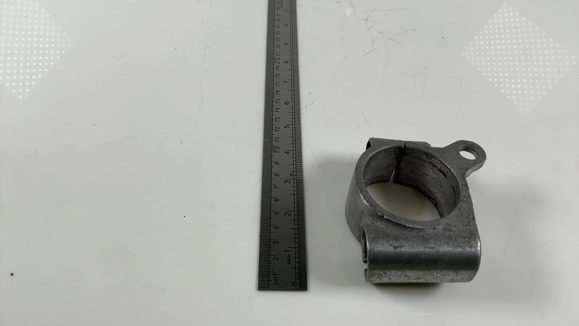 Kawasaki ZXR750 ZX750J 750cc Right Handlebar Holder Clamp 1991-92 OEM 46012-1237 - Image 4