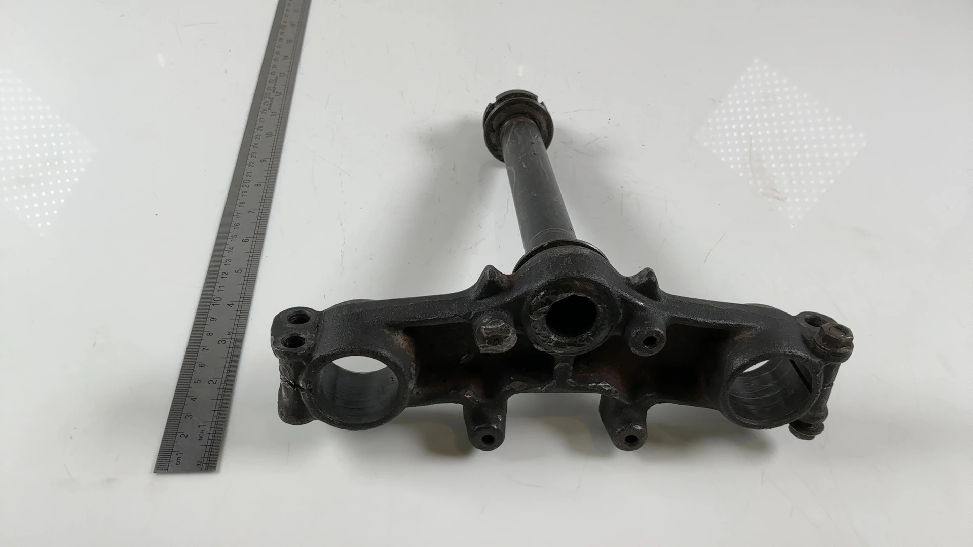Kawasaki KMX 125 MX125A 125cc Lower Triple Clamp Tree 1986-2002 OEM 44037-1202 - Image 4