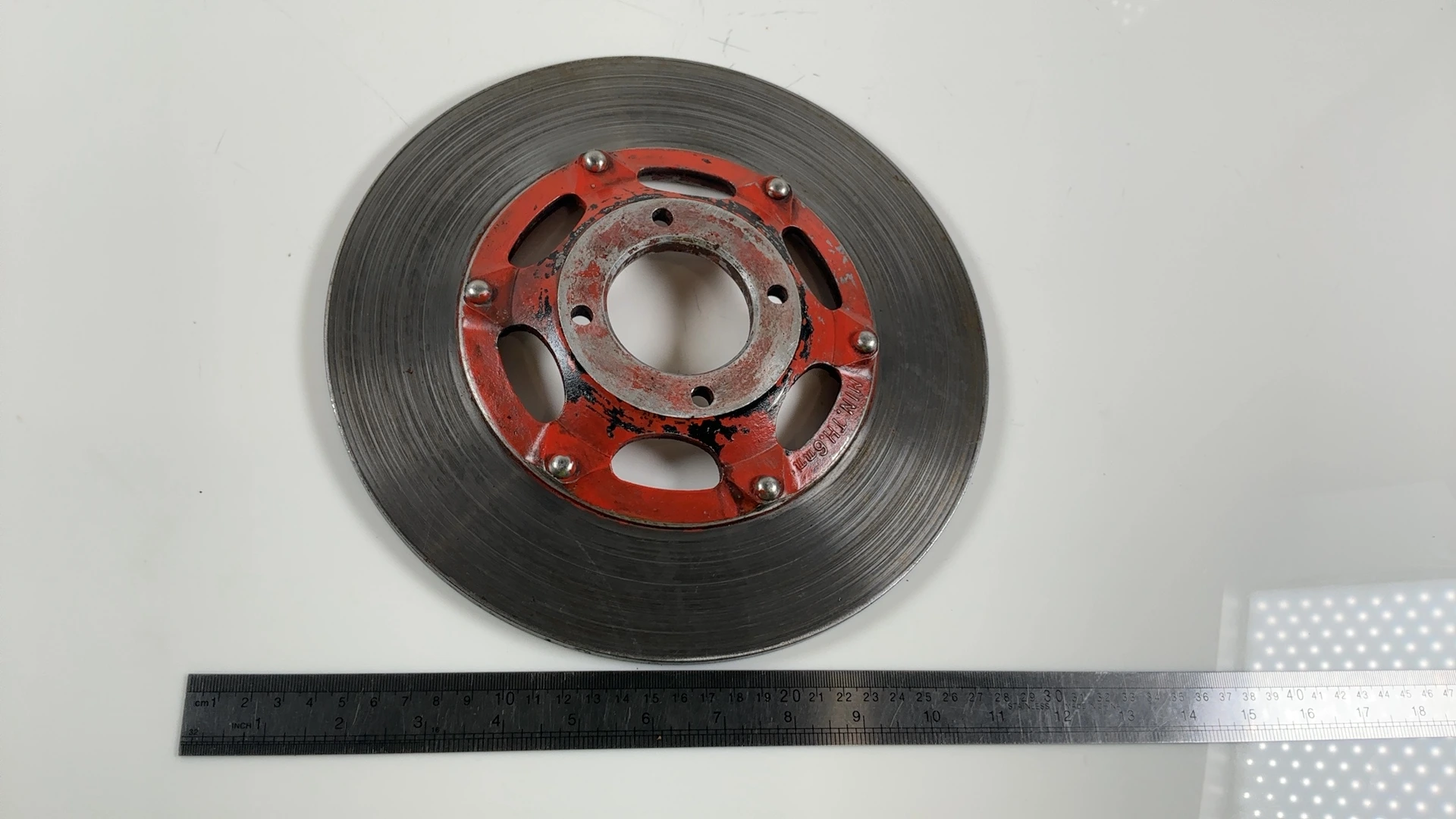 Honda CB350 Four CB350F 350cc Front Brake Disc Rotor 1972 1973 OEM 45120-317-701 - Image 5