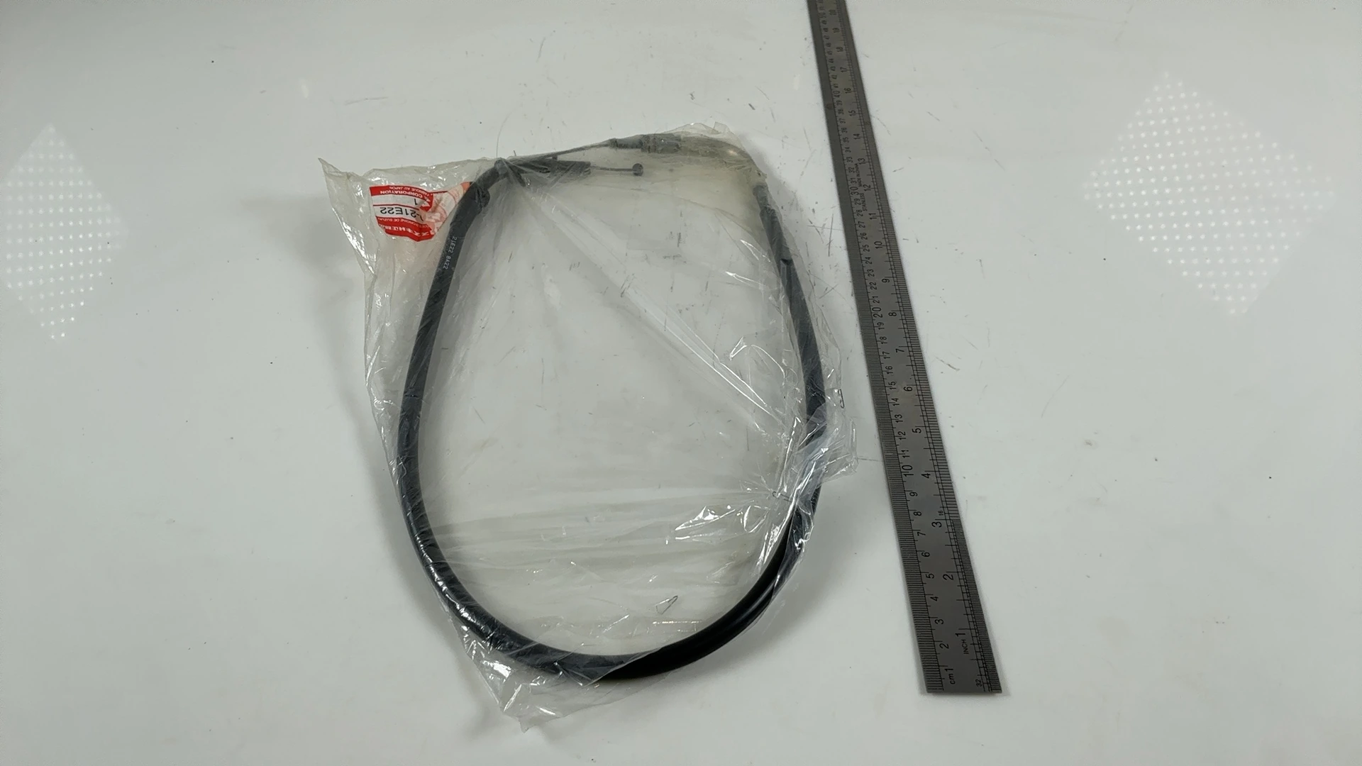 Suzuki RF600R RF600RU GN76B 600cc Throttle Cable No.2 1994-1996 OEM 58300-21E22 - Image 3