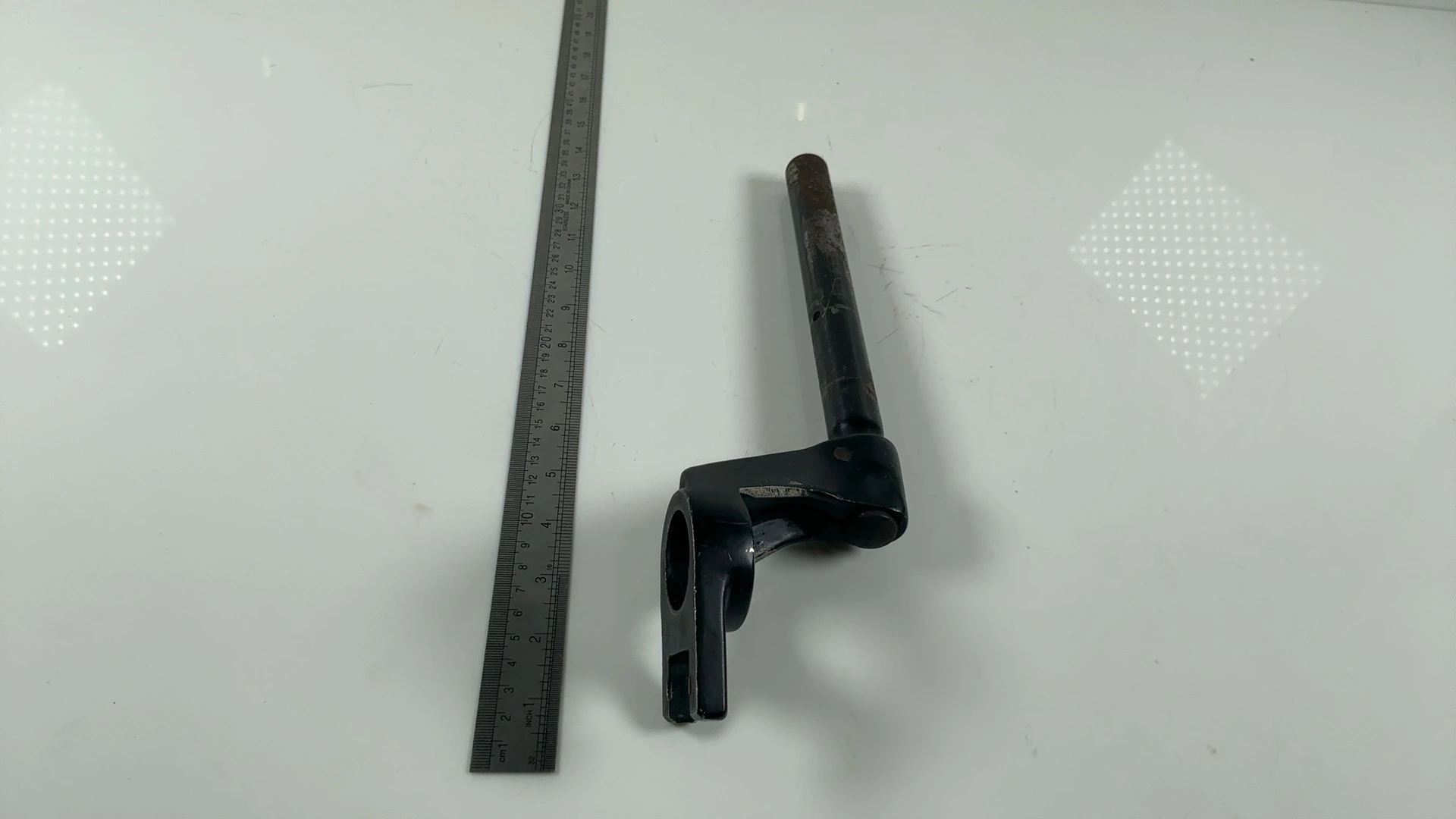 Kawasaki GT550 KZ550G 550cc Right Clip On Handlebar 1987 1988 OEM 46003-1118 - Image 4