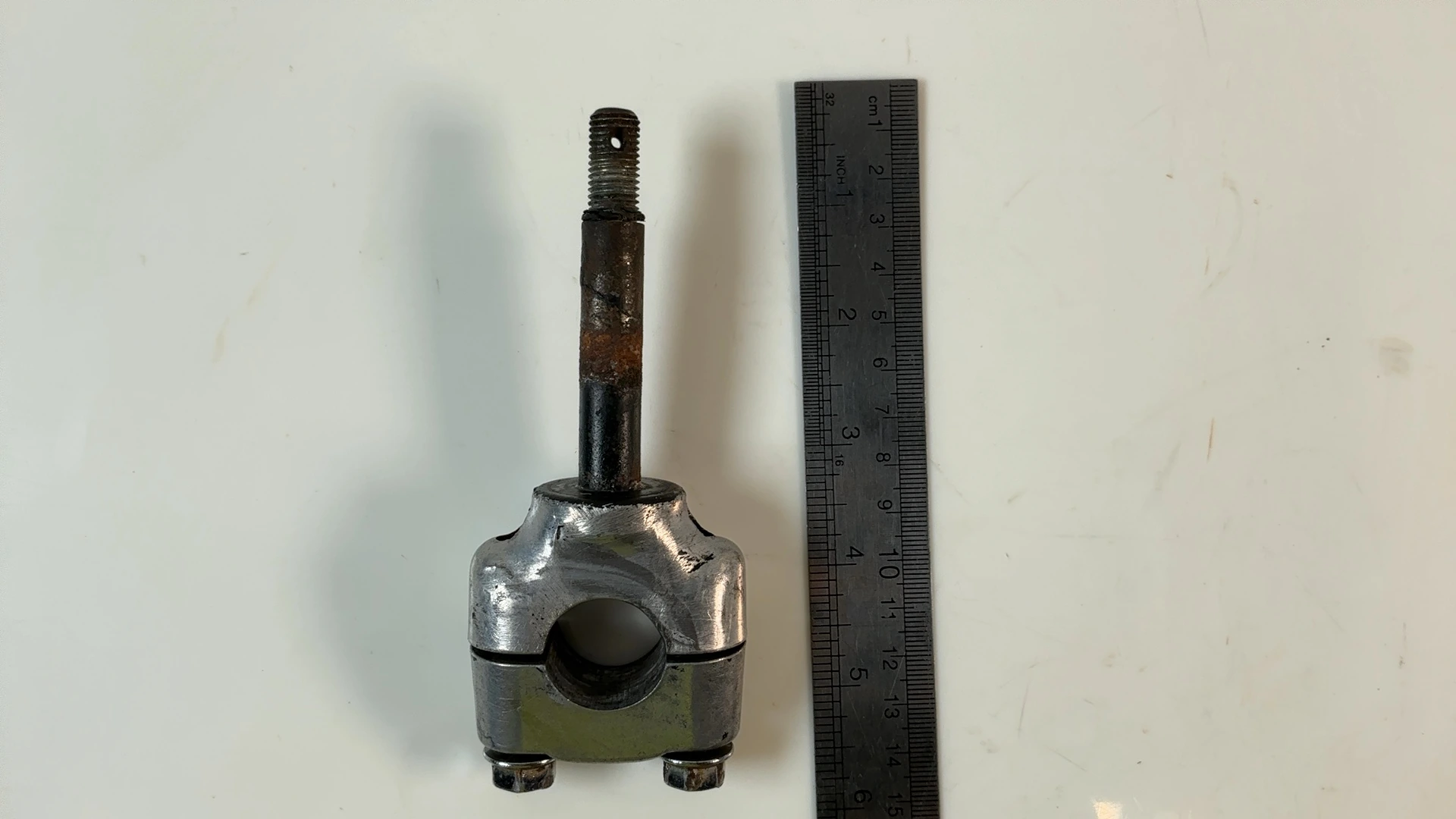 Kawasaki KZ440 LTD 440 Handlebar Holder Clamps Risers 1980 1981 OEM 46012-010 - Image 3