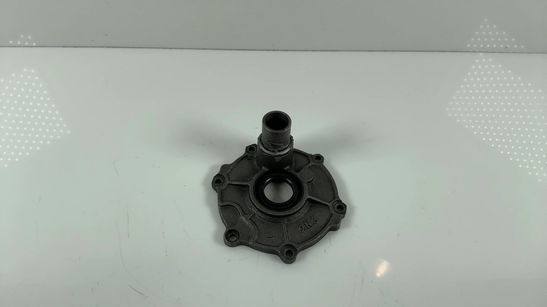 Yamaha L2 Super YB100 Engine Rotary Valve Intake Cover 1976-81 OEM 2N3-13551-00 - Image 1