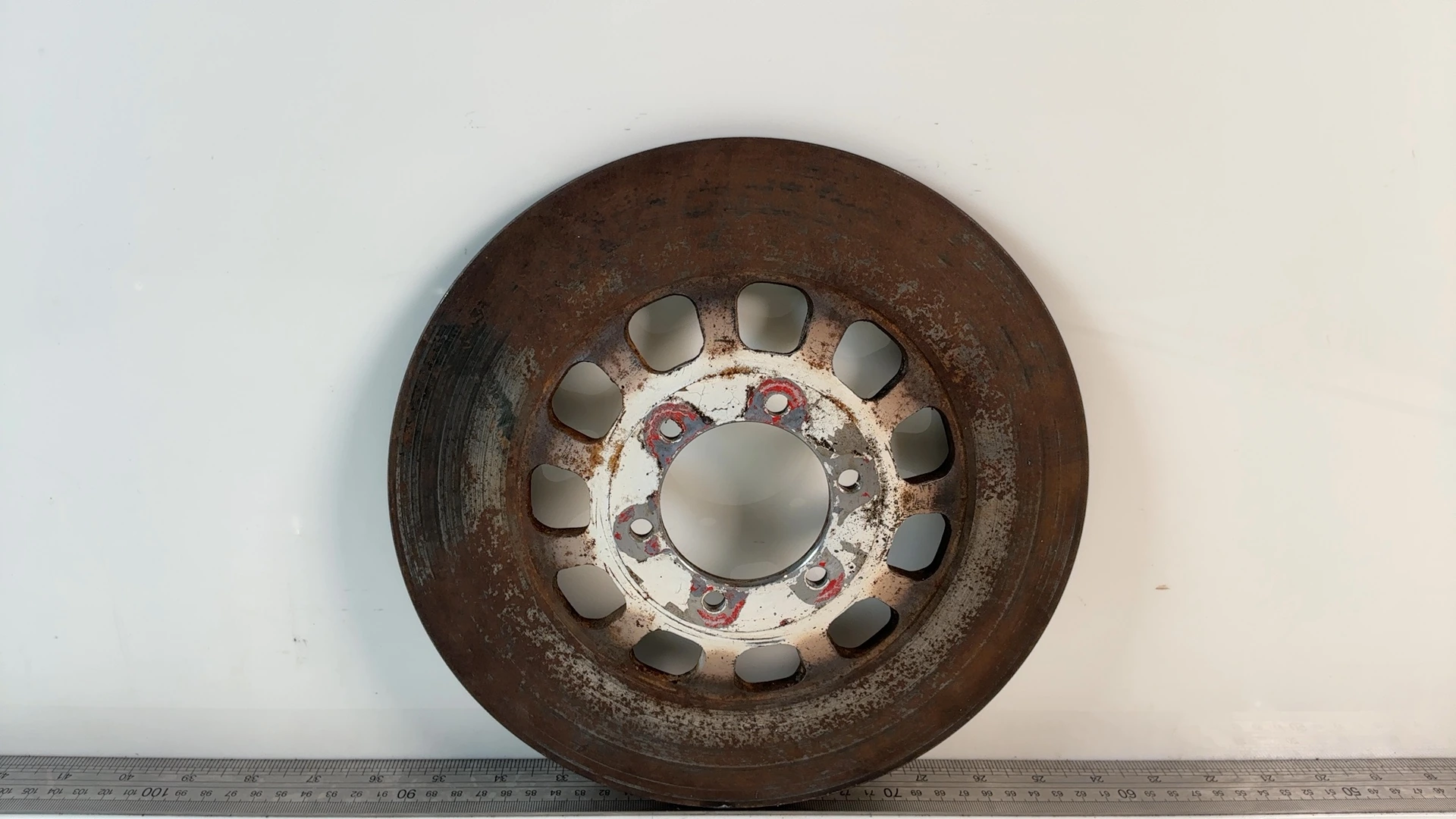 YAMAHA RD400 RD250 400cc 250cc Rear Brake Disc Rotor 1976-1979 OEM 1L9-25831-00 - Image 2
