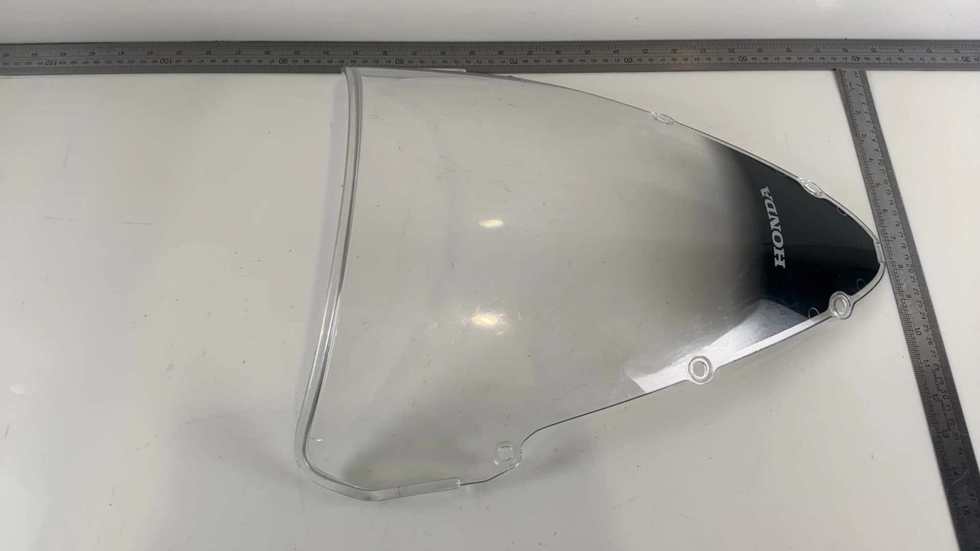Honda CBR 600F PC35 600cc Windshield 2001-2006 OEM 64250-MBW-A20ZA Panlite M211B - Image 4