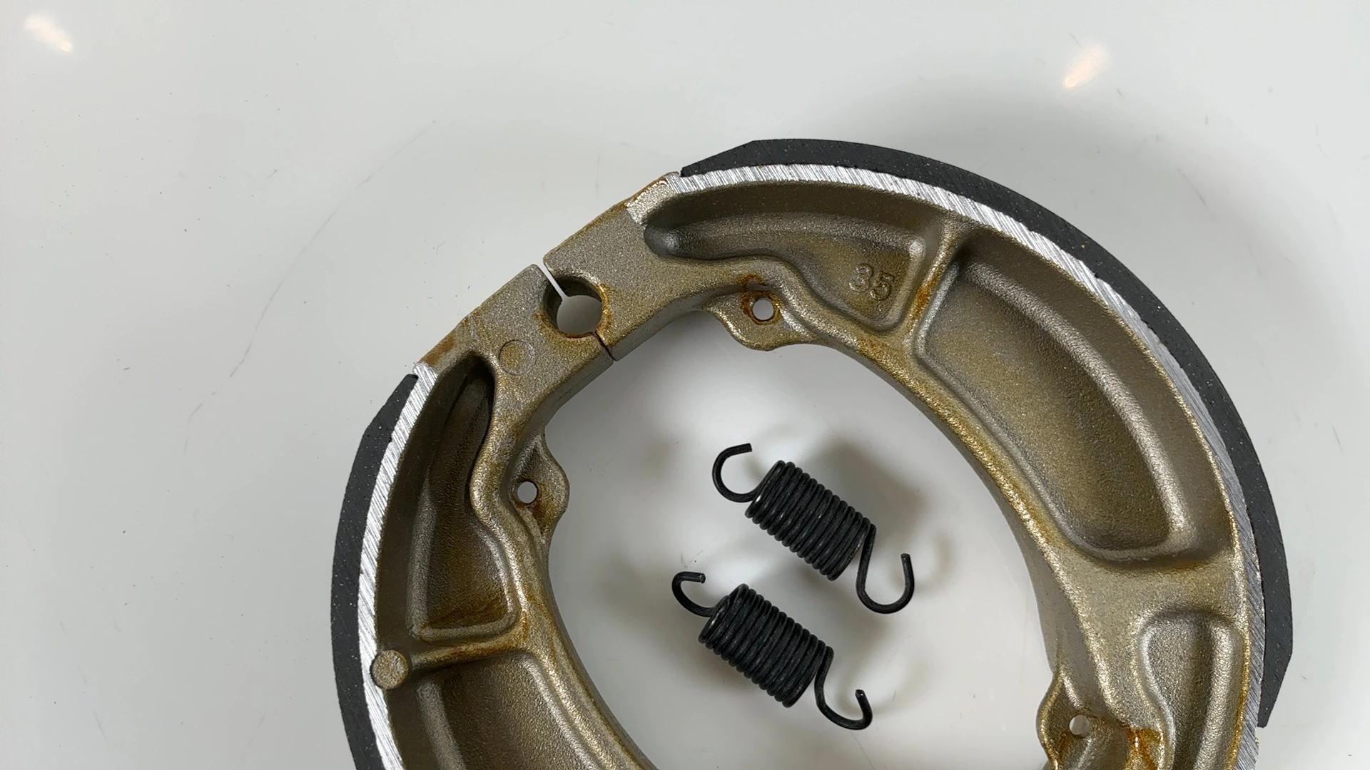 Honda CR250R 325 250cc Brake Shoes 1978-1980 OEM 43120-430-000 - Image 5