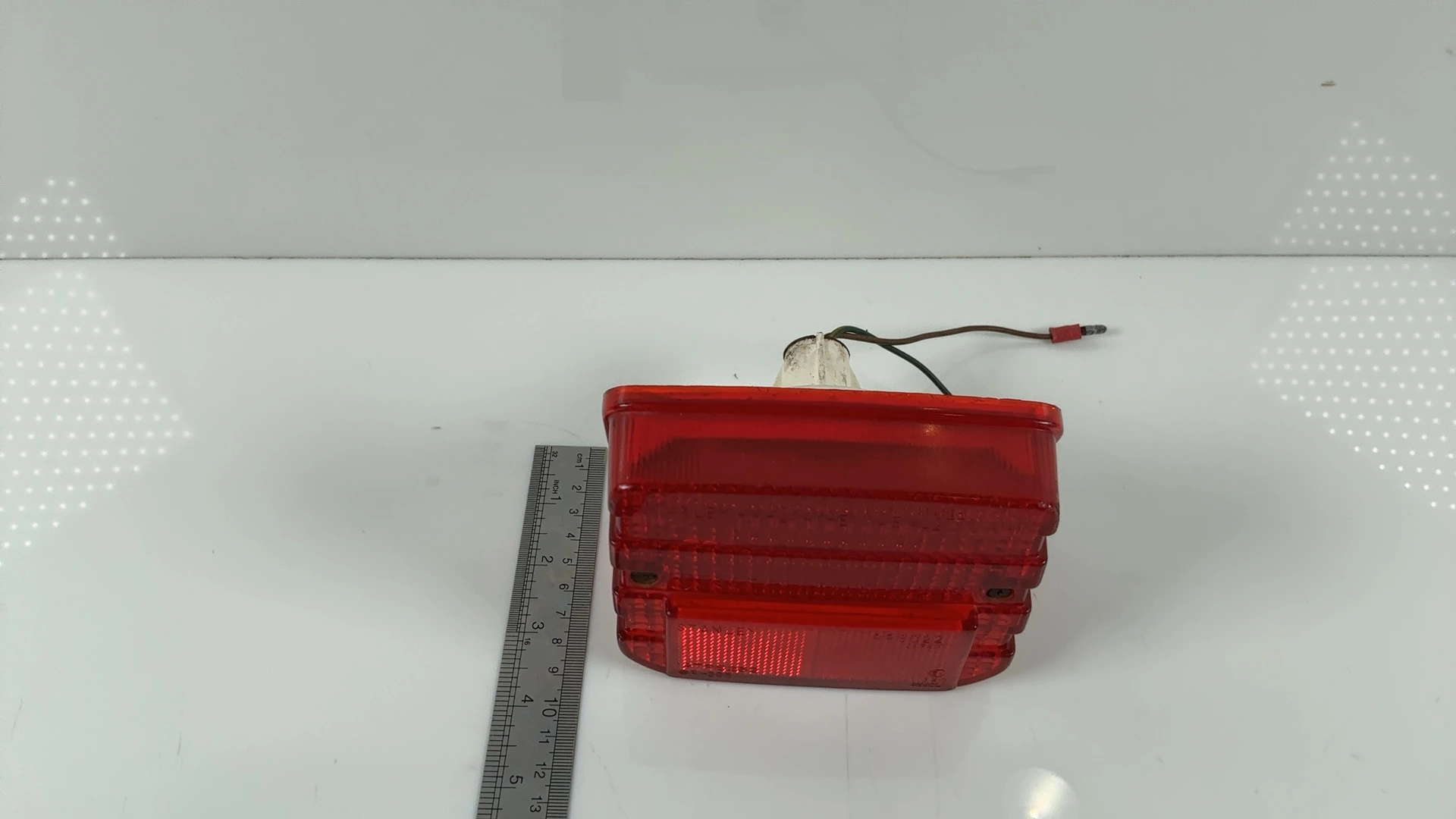 Honda H100 H100S 100cc Rear Brake Tail Light 1986 1987 OEM 33701-166-711 - Image 7
