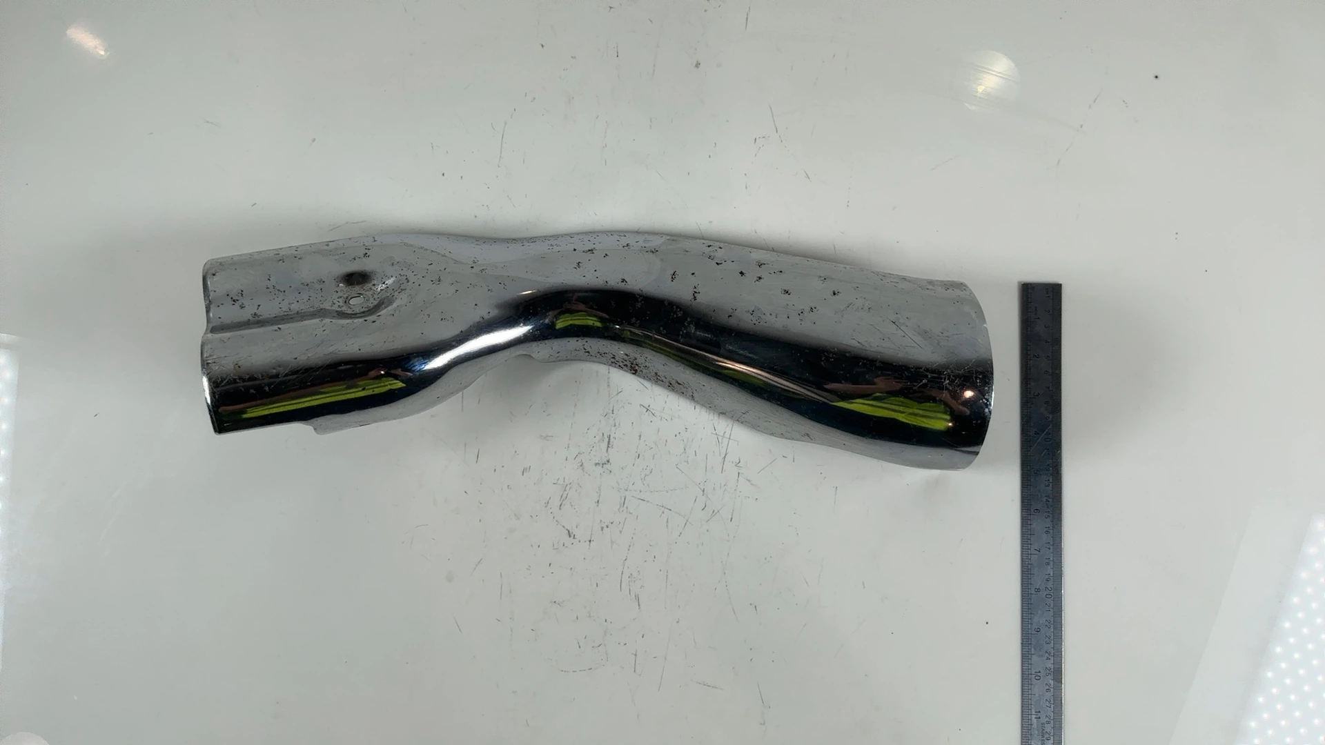 Honda NT650V Deauville 650 Exhaust Pipe Heat Shield 1998-2005 OEM 18355-MBL-610 - Image 4
