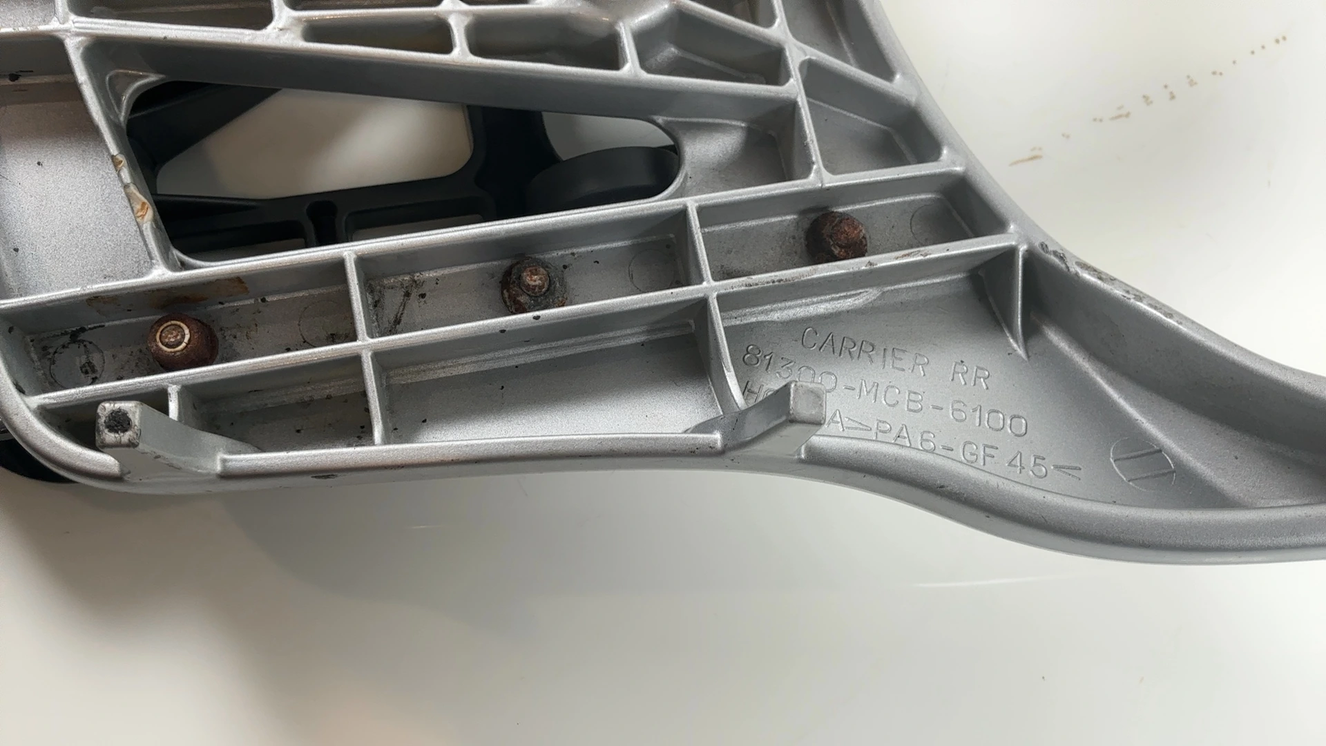 Honda Transalp XL650V 650 Rear Carrier Luggage Rack 2000-2007 OEM 81300-MCB-6100 - Image 7