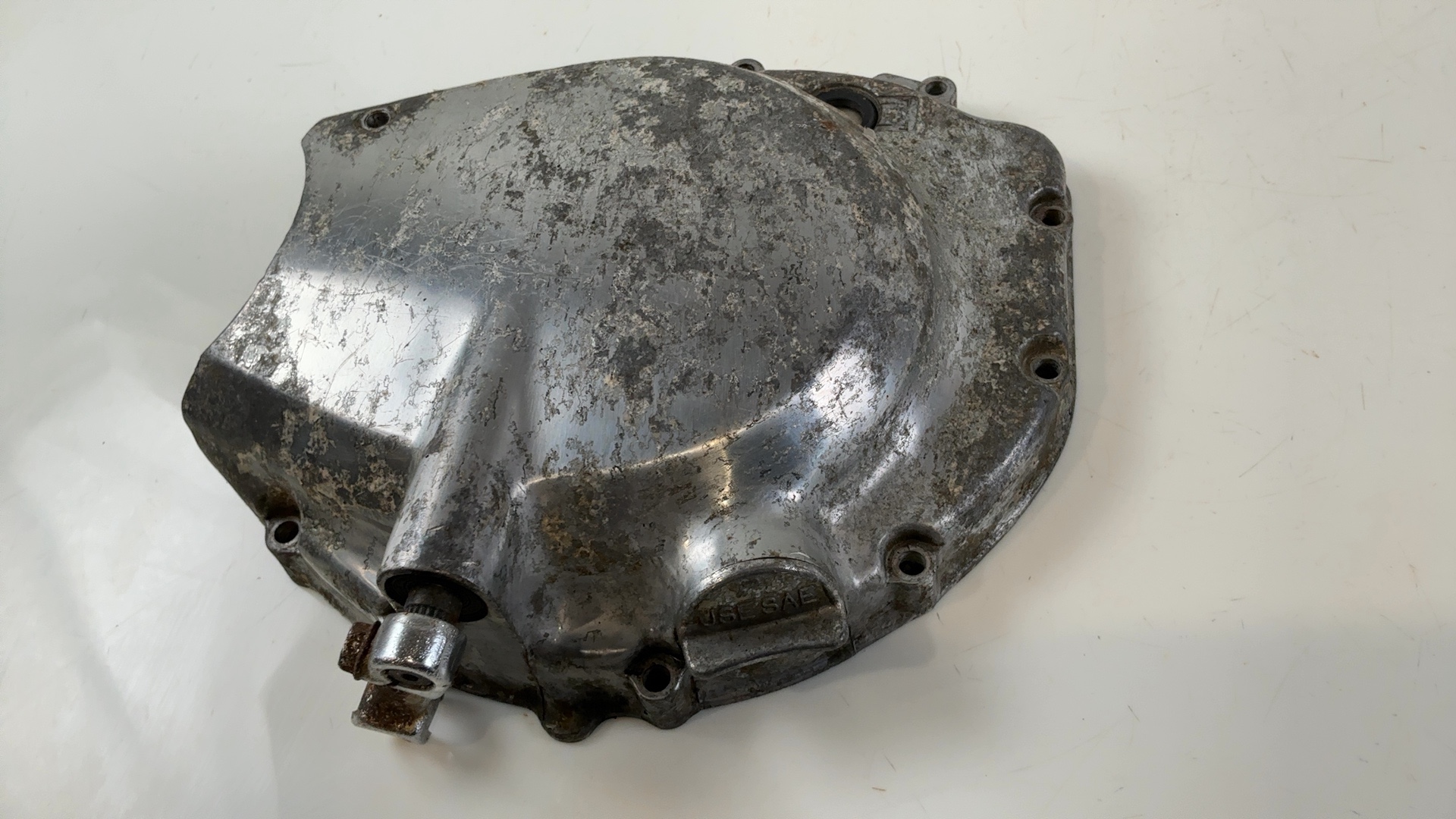 Suzuki GS650G GS650 650cc Clutch Cover 1981-1983 OEM 11340-34202 - Image 6