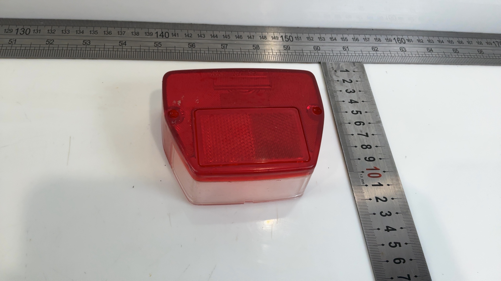 Yamaha RD50 RD 50cc Tail Rear Brake Light Lens 1974-1982 OEM 1Y1-84521-30 - Image 4