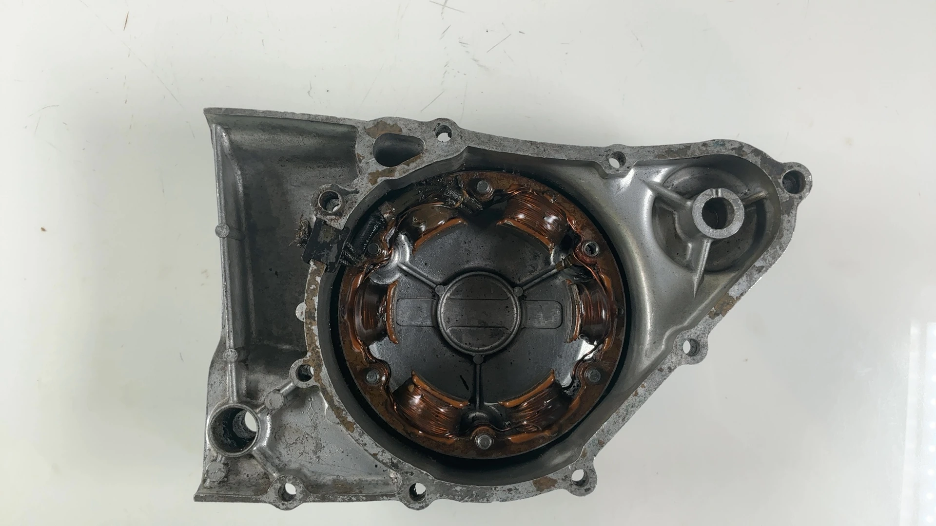 Honda CB200T CB200 200cc Stator Generator Cover 1974-1976 OEM 31102-354-005 - Image 7