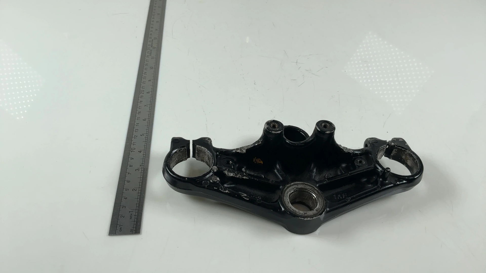 Yamaha FZ700 FZ 700 700cc Upper Triple Tree Clamp Yoke 1986-87 OEM 1FN-23435-00 - Image 4